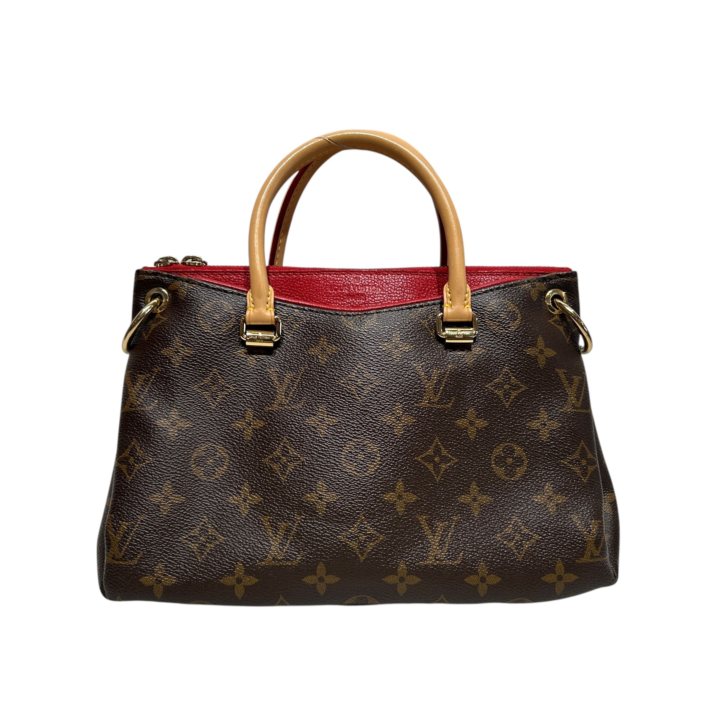 LOUIS VUITTON/Cross Body Bag/Monogram/Leather/BRW/Monogram Pallas view 1