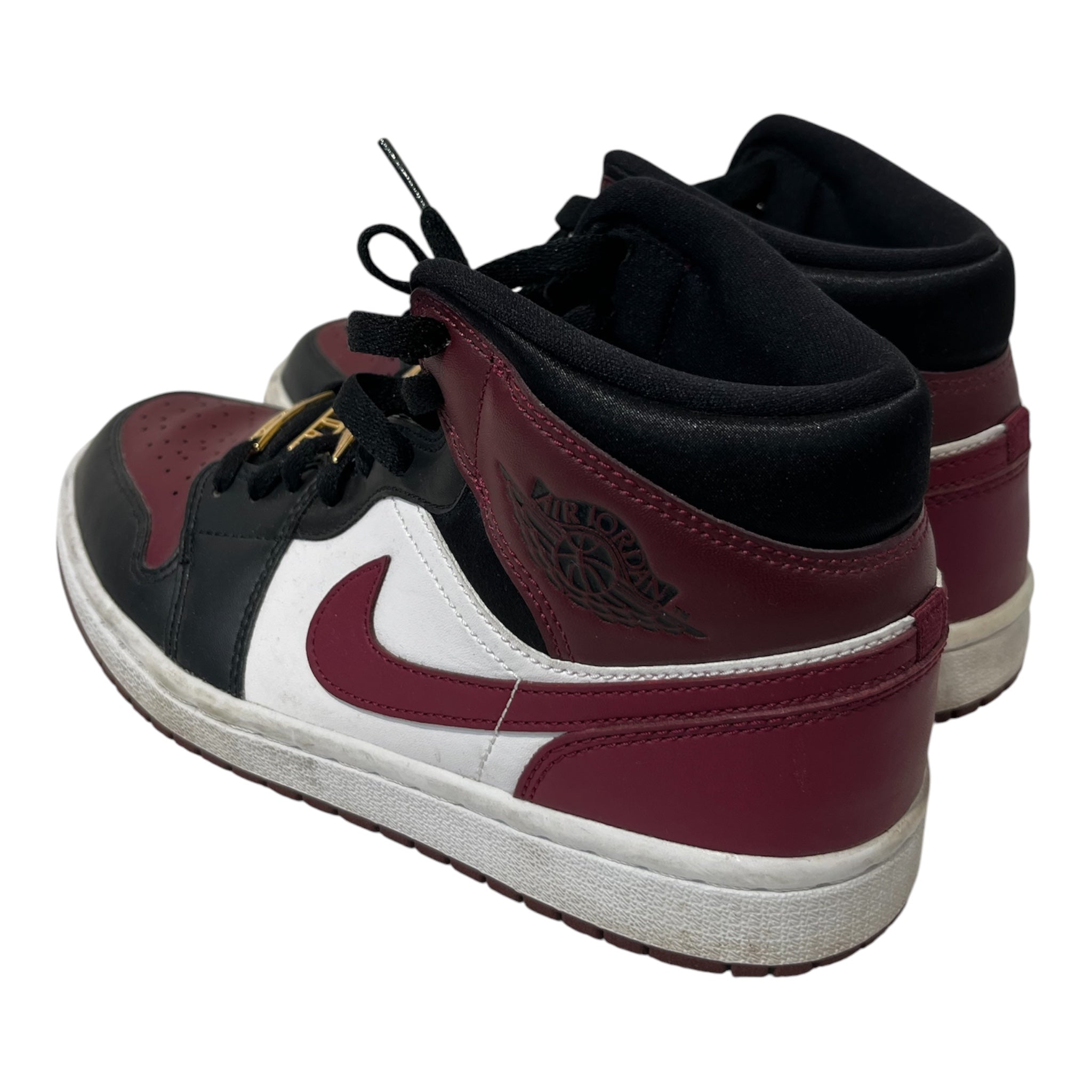 NIKE/Hi-Sneakers/US 8.5/Polyester/BRD/JORDAN 1 MID GOLD PENDANT view 2