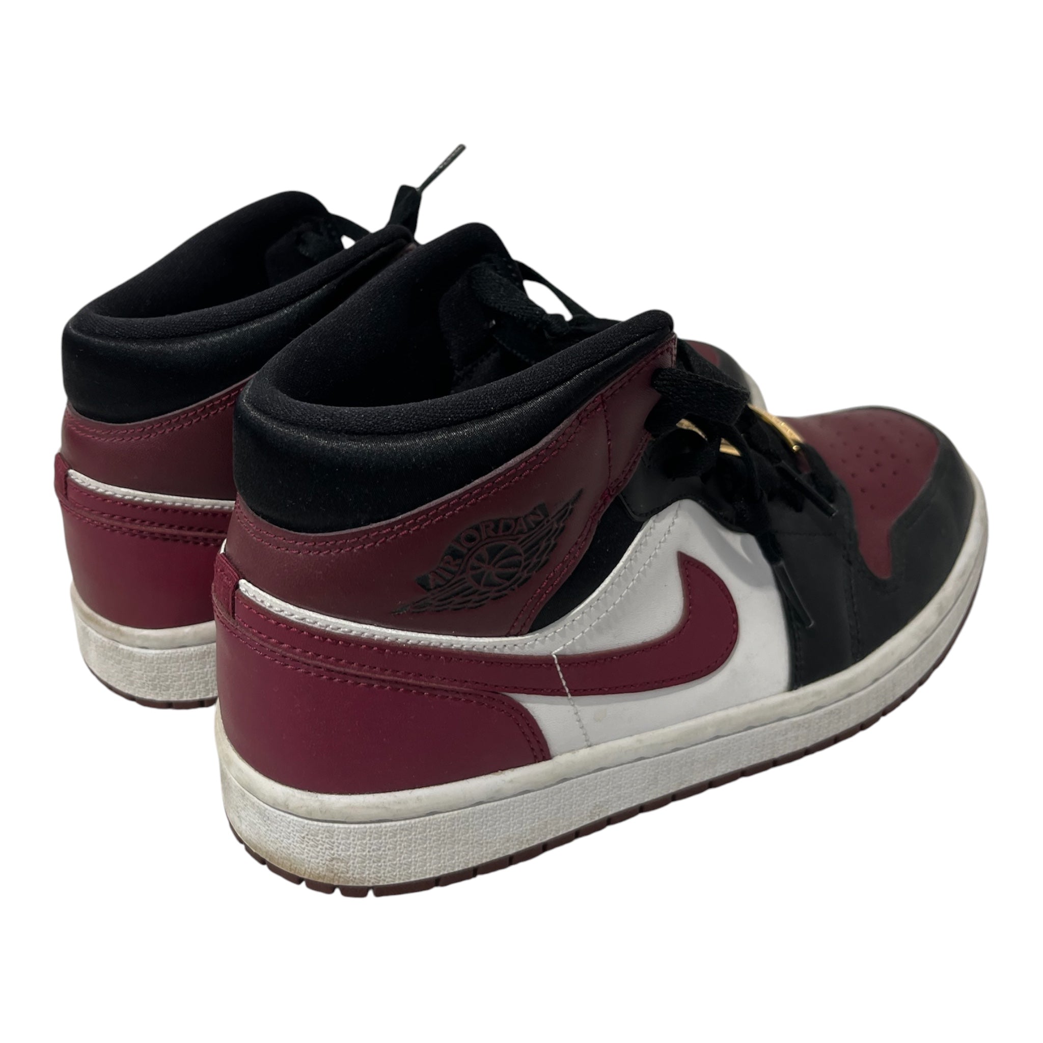 NIKE/Hi-Sneakers/US 8.5/Polyester/BRD/JORDAN 1 MID GOLD PENDANT view 4