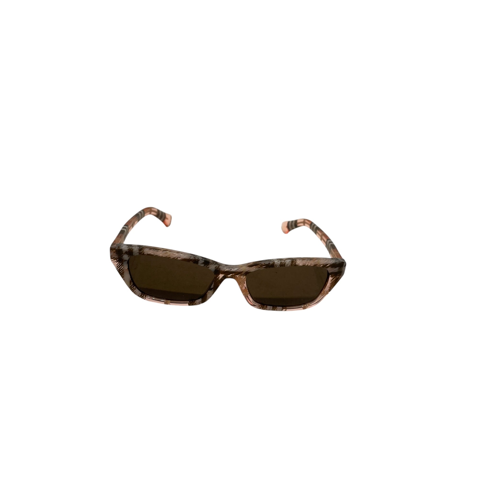 BURBERRY/Sunglasses/Plaid/Plastic/PNK/L's/B 4488 view 1