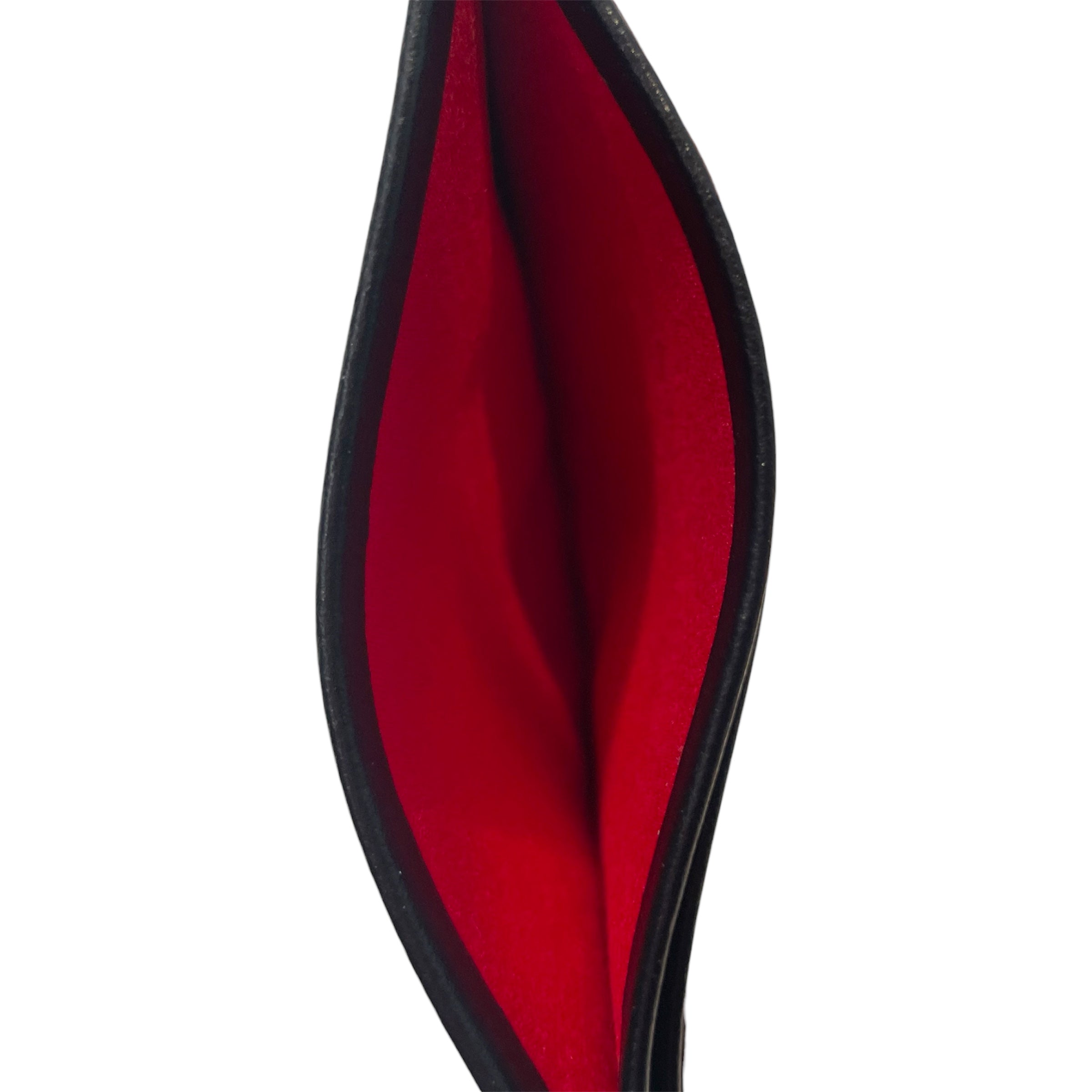 Christian Louboutin/Card Case/Leather/BLK/Kios Leather CL Card Holder view 3