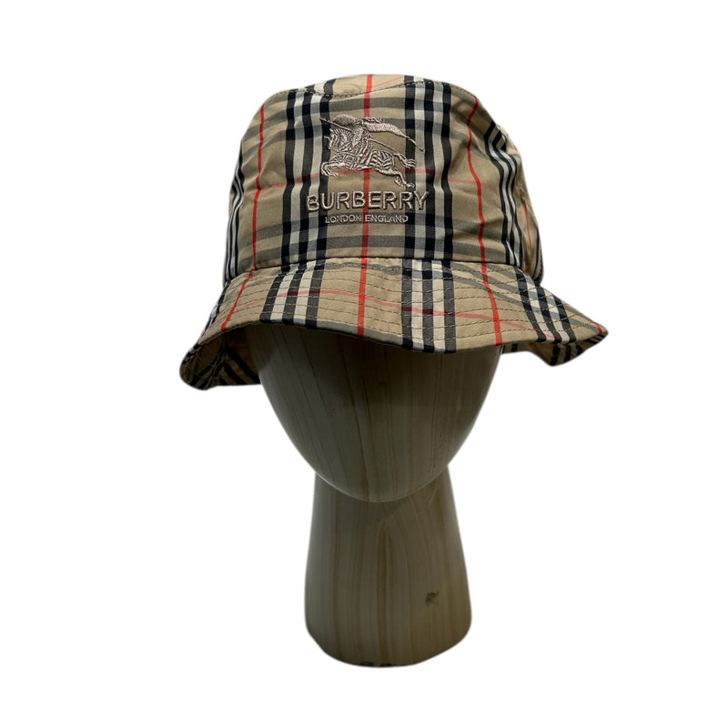 BURBERRY/Supreme/Bucket Hat/Plaid/BEG/