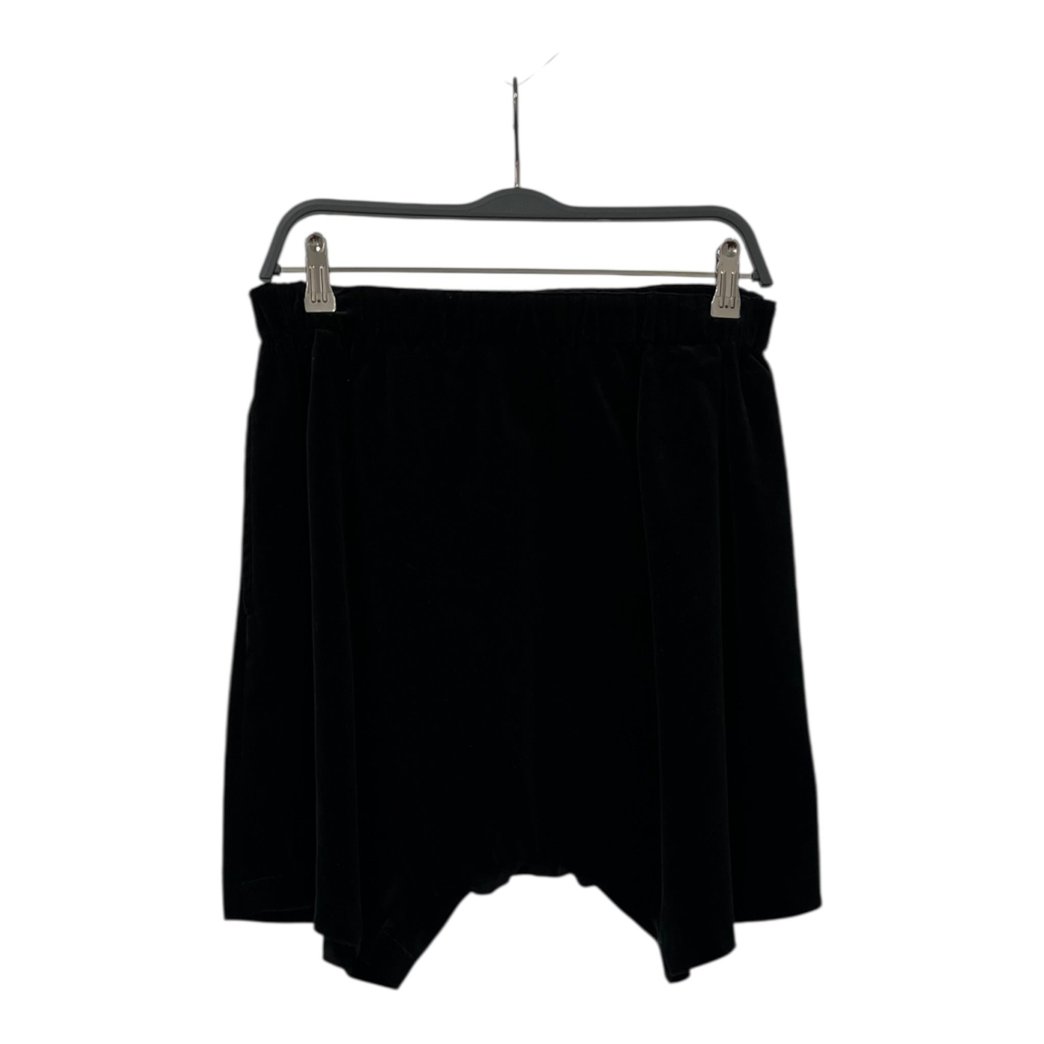 COMME des GARCONS SHIRT/Shorts/XS/Cotton/BLK/VELVET DROPCROTCH view 1