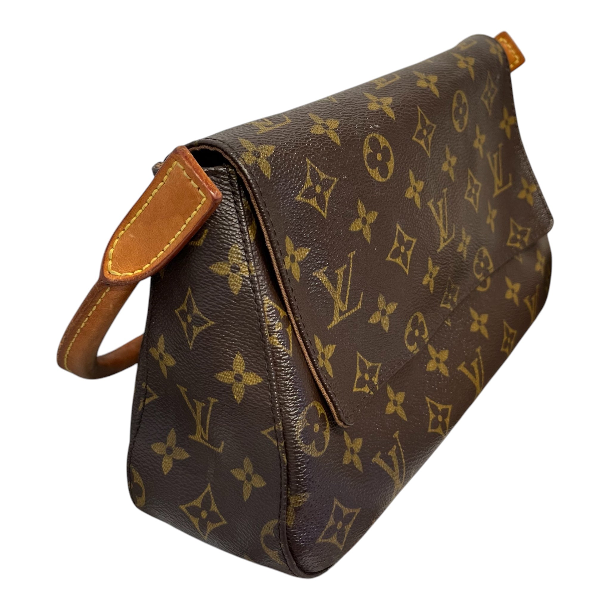 LOUIS VUITTON/Hand Bag/Monogram/Leather/BRW/sd0091 mini looping bag view 6