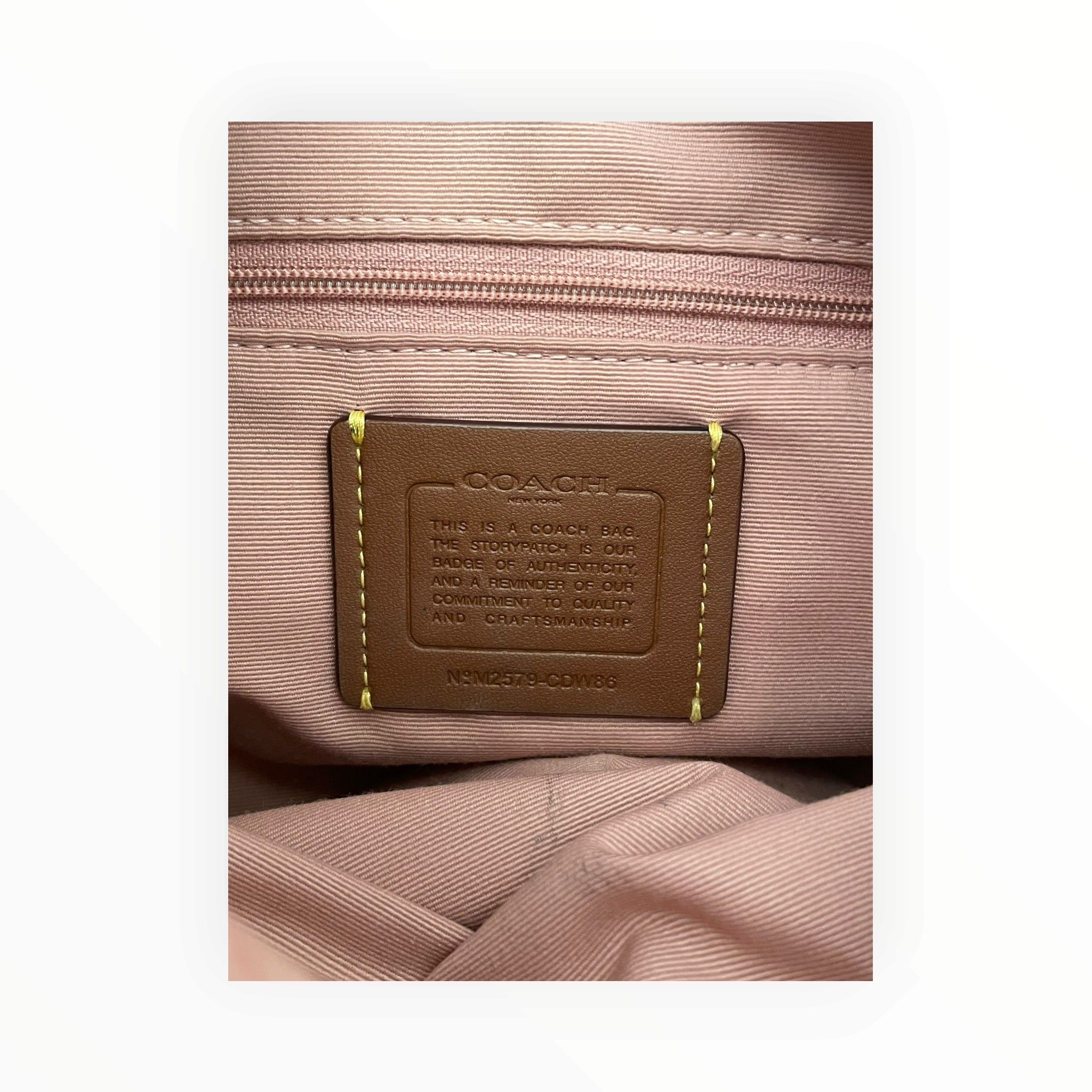 COACH/Bag/Monogram/PNK/EMILY SHOLDER BAG - SAKURA view 6