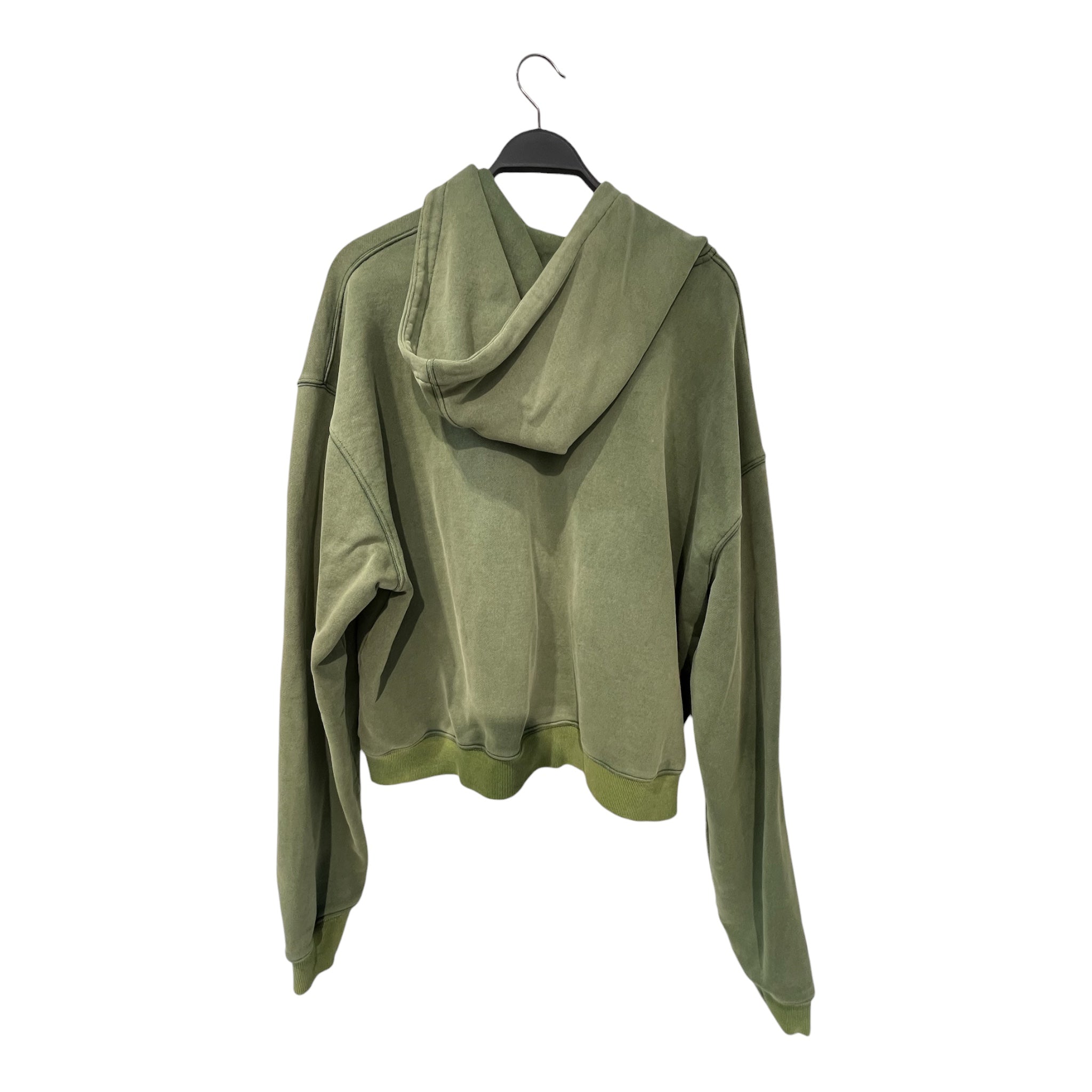 Vale/Hoodie/XL/Graphic/Cotton/GRN/STICHED FLOWERS view 2