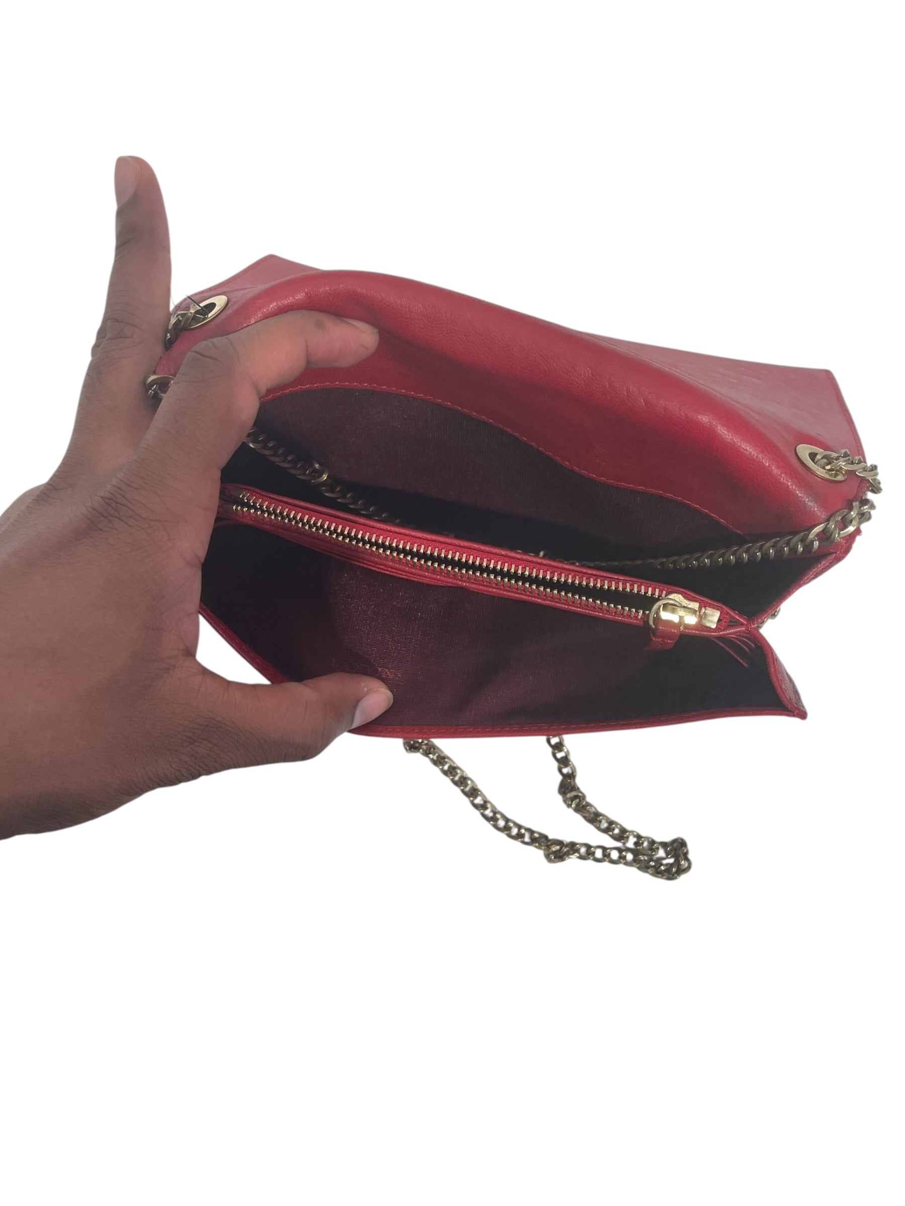 LANVIN/Bag/Leather/RED/Sugar Chain view 3