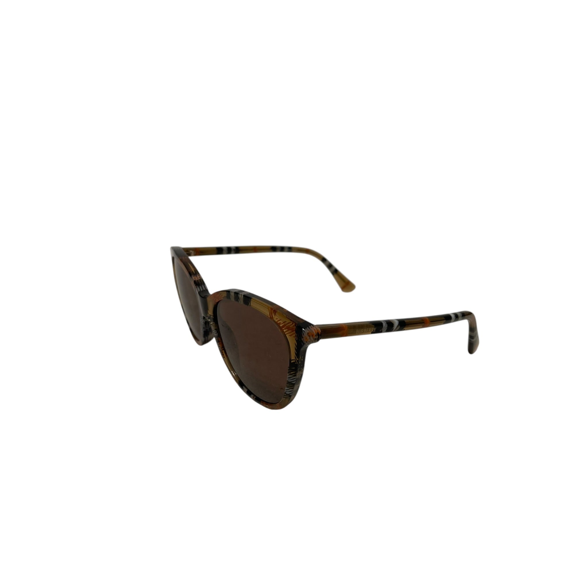 BURBERRY/Sunglasses/Plaid/Plastic/BRW/L's/B 4455 view 2