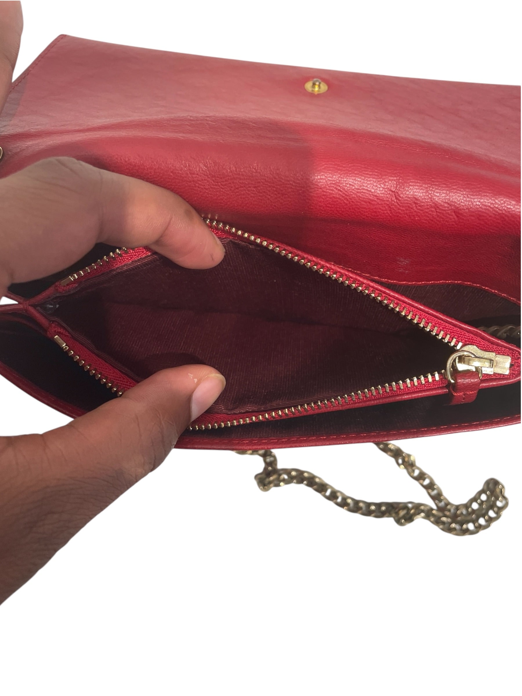 LANVIN/Bag/Leather/RED/Sugar Chain view 4