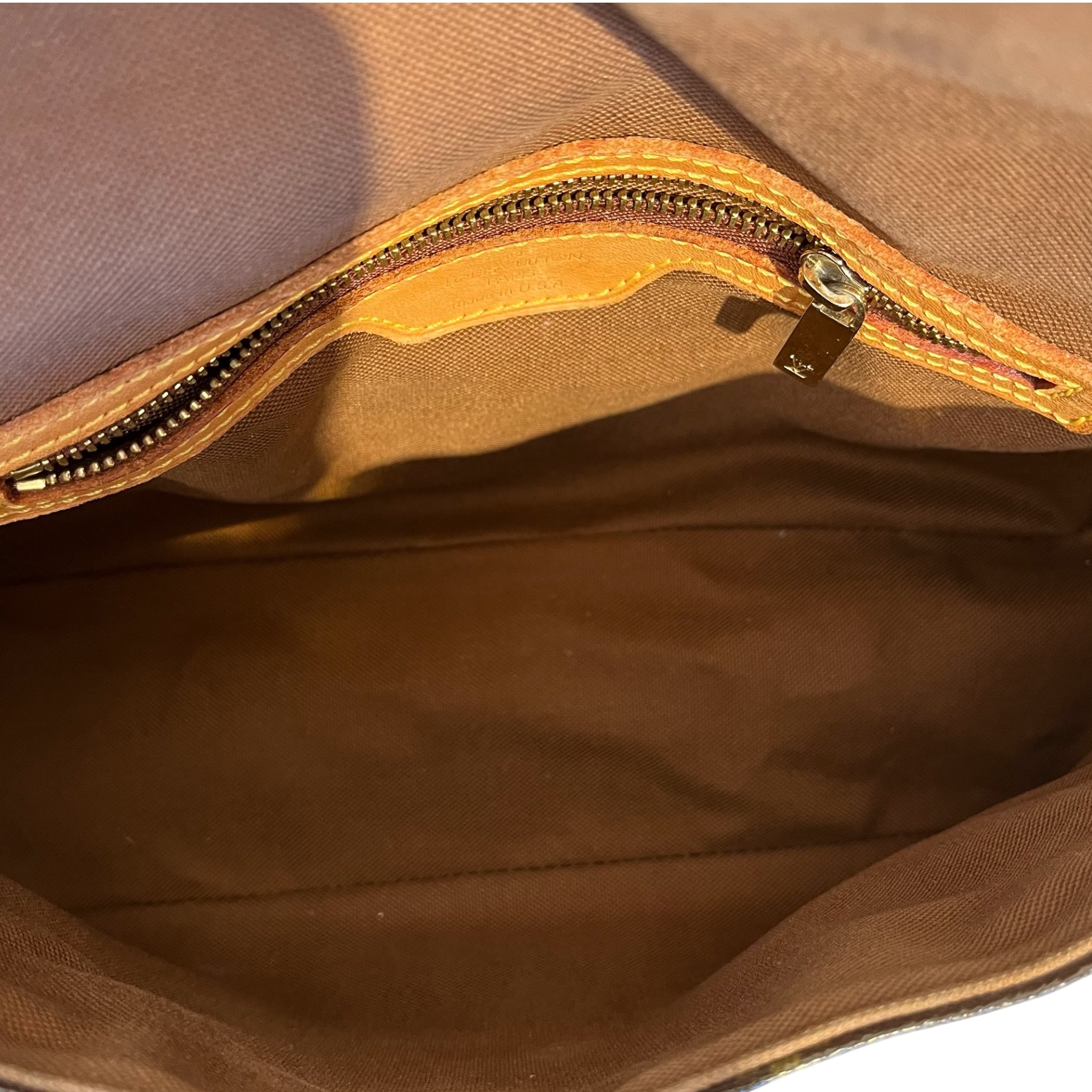 LOUIS VUITTON/Hand Bag/Monogram/Leather/BRW/sd0091 mini looping bag view 4