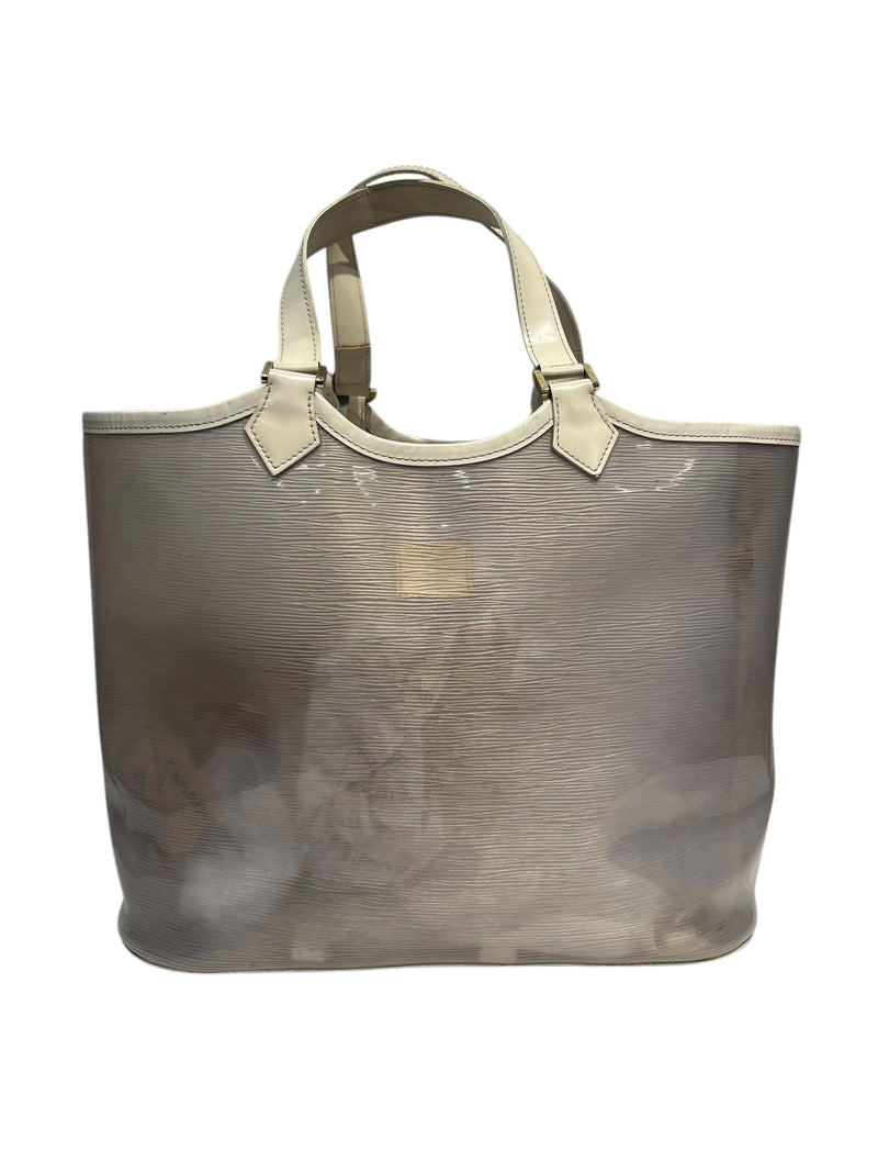 LOUIS VUITTON/Tote Bag/GRY/LV EPI PLAGE LAGOON DUOCHROME