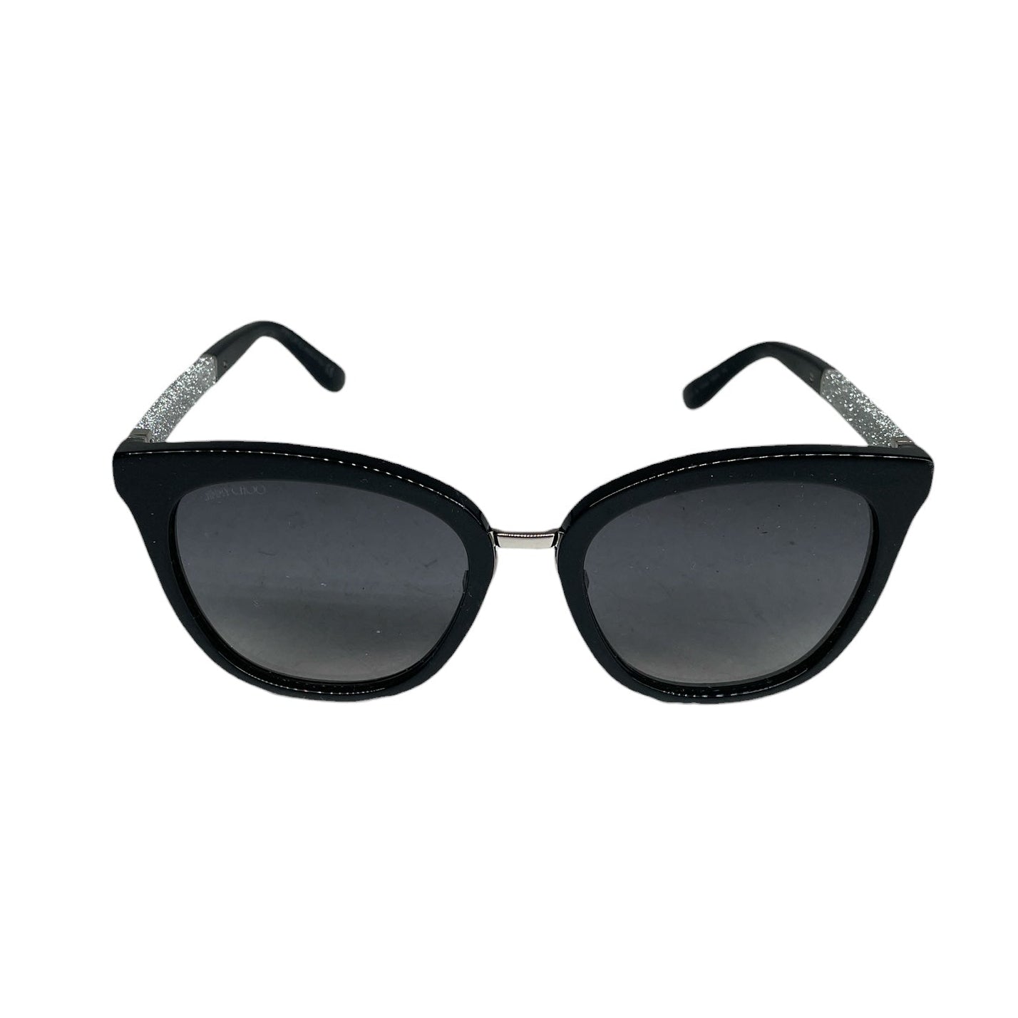 JIMMY CHOO/Sunglasses/Glitter/Celluloid/BLK/FABBY FA39C METAL BRIDGE view 1