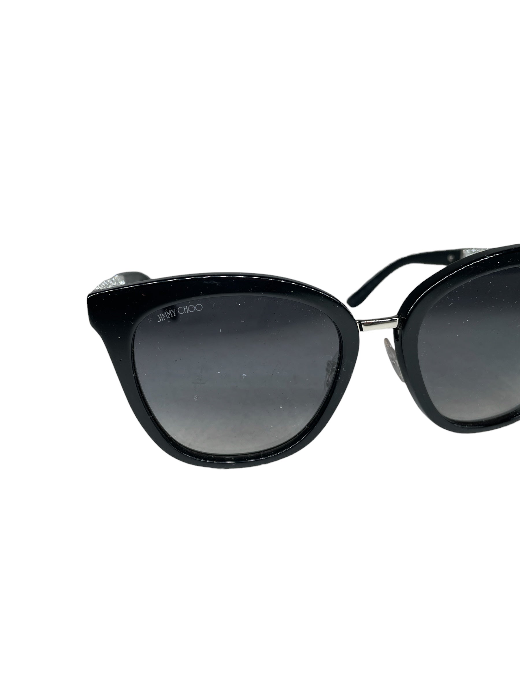 JIMMY CHOO/Sunglasses/Glitter/Celluloid/BLK/FABBY FA39C METAL BRIDGE view 3
