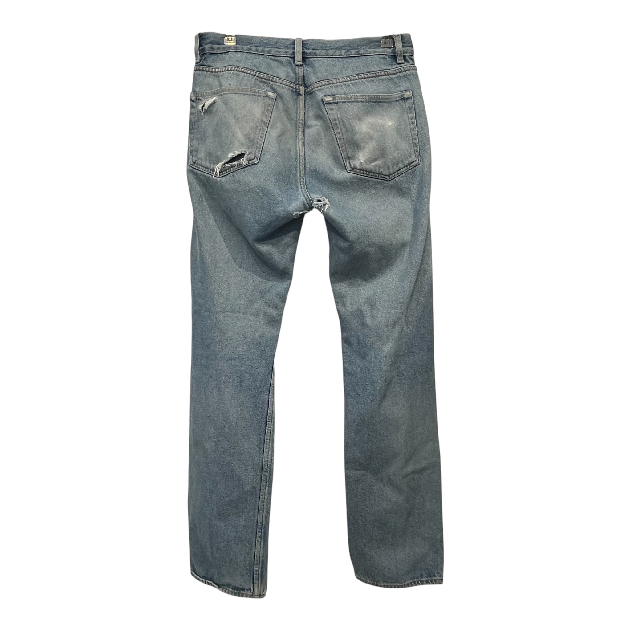 OUR LEGACY/Straight Pants/33/Denim/IDG/FIRST CUT DENIM DISTRESSED view 2