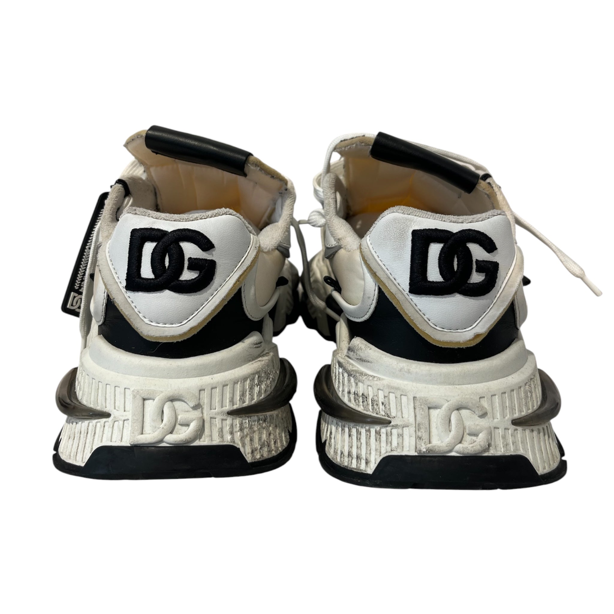 DOLCE&GABBANA/Low-Sneakers/EU 40/Cotton/BLK/airmaster view 3