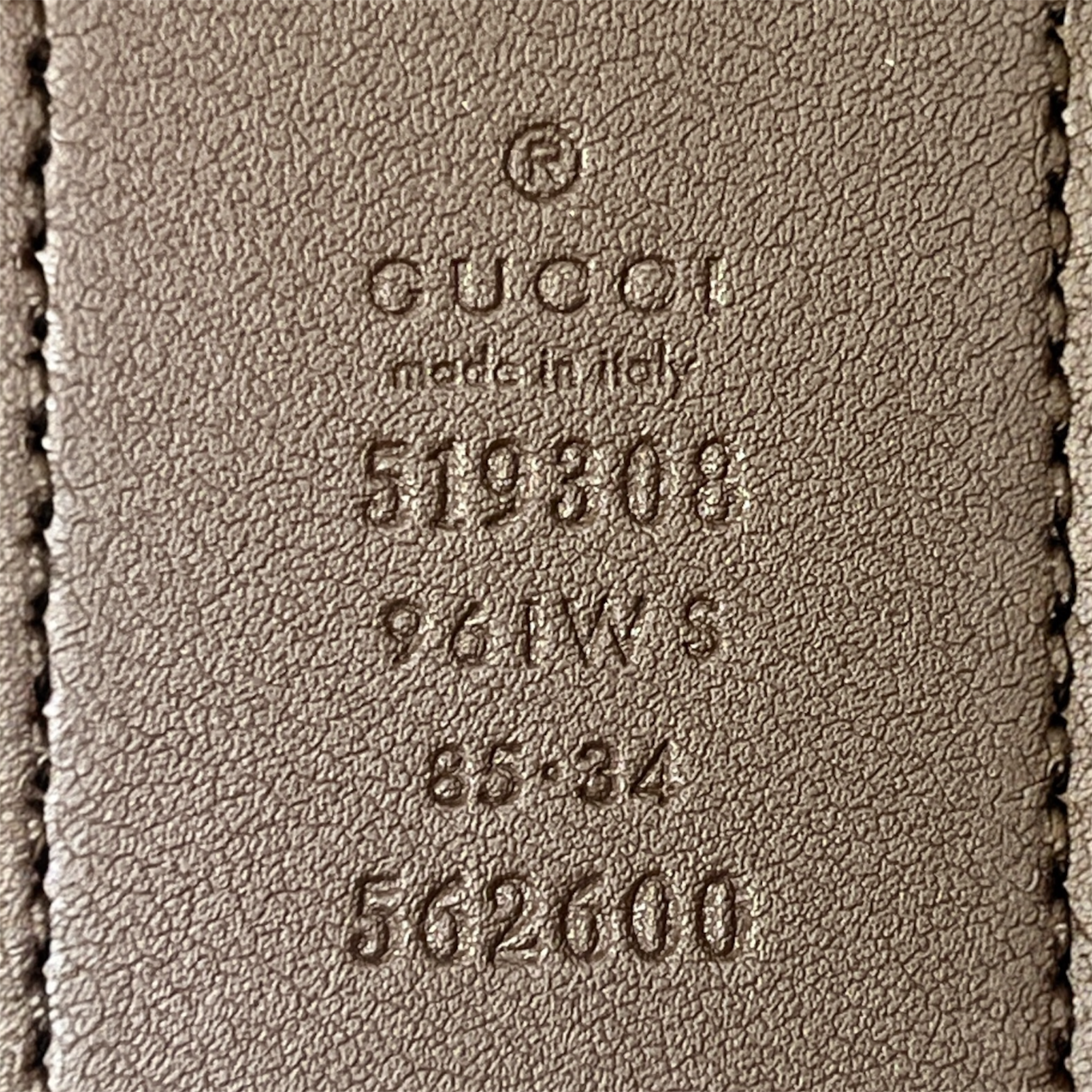 GUCCI/Fanny Pack/Monogram/Leather/KHK/GG SUPREME BELT BAG MINI view 3