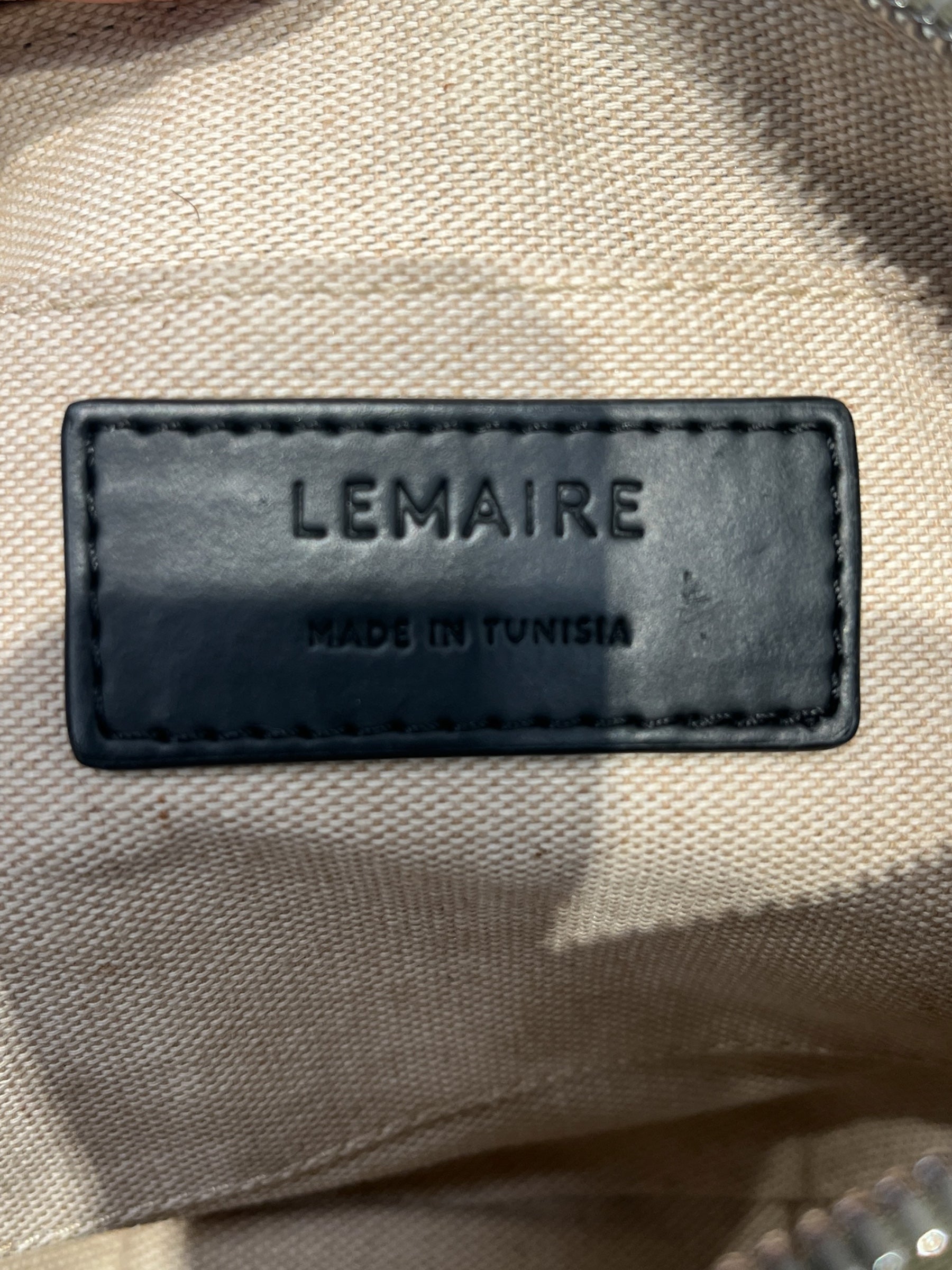 LEMAIRE/Hand Bag/Leather/GRN/CROISSANT BAG view 5