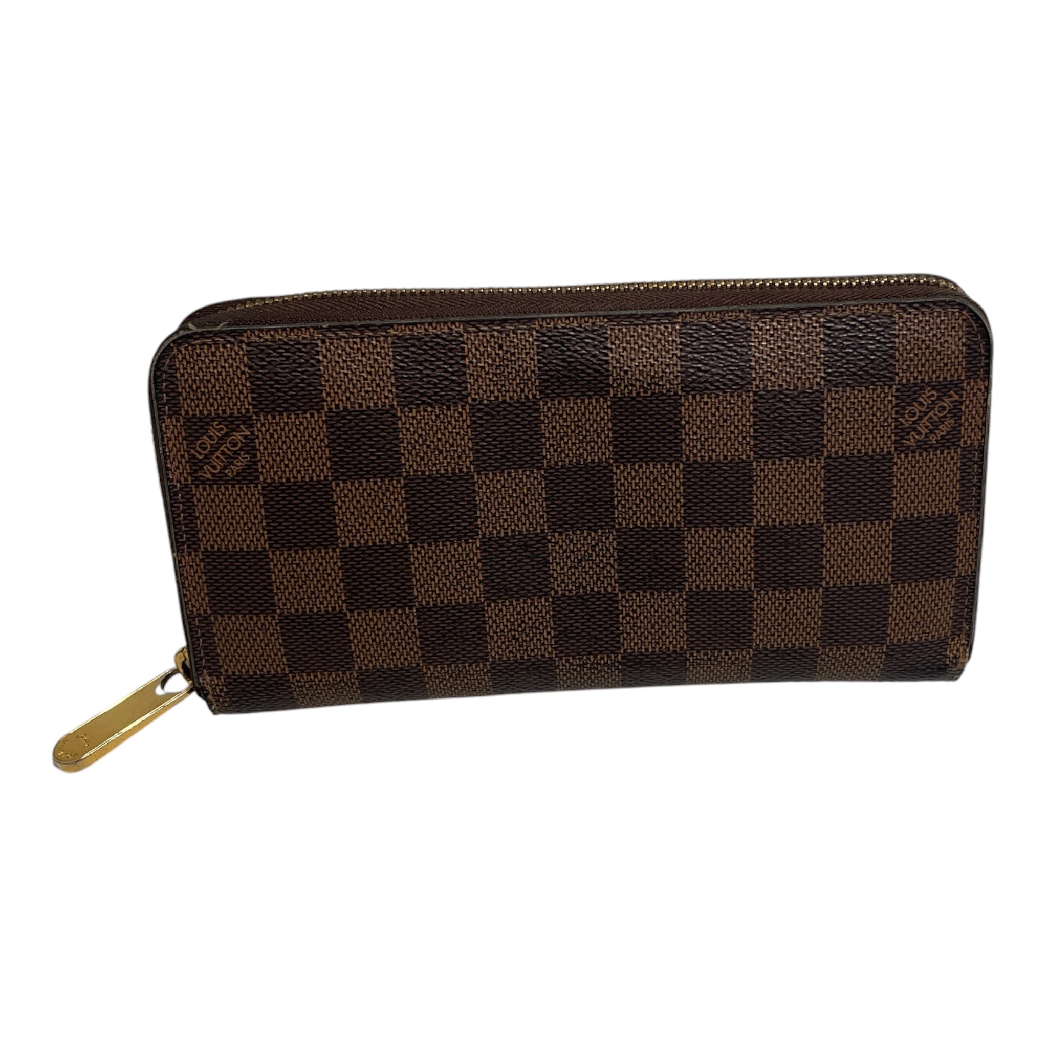LOUIS VUITTON/Long Wallet/Monogram/Leather/BRW/Zippy Long Wallet view 2