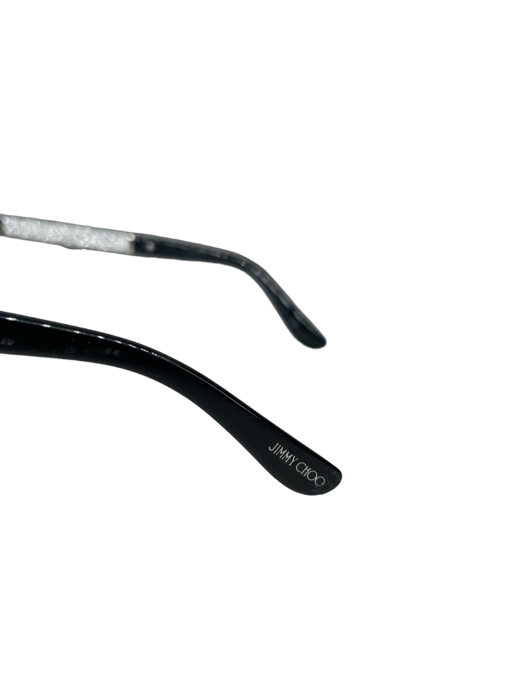 JIMMY CHOO/Sunglasses/Glitter/Celluloid/BLK/FABBY FA39C METAL BRIDGE view 4