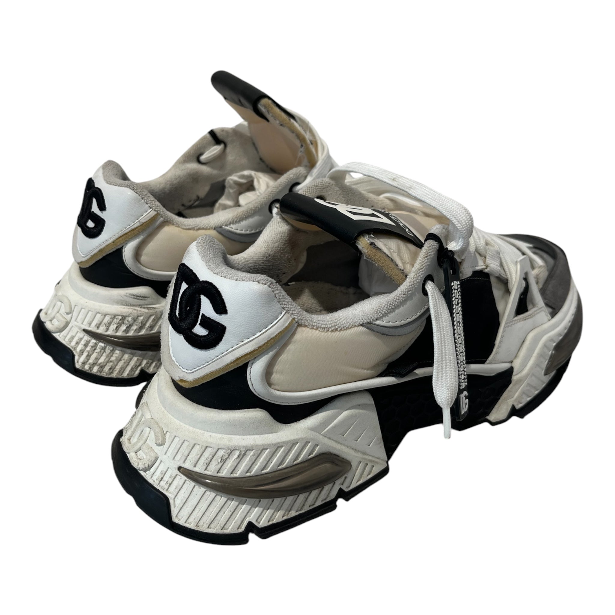 DOLCE&GABBANA/Low-Sneakers/EU 40/Cotton/BLK/airmaster view 6