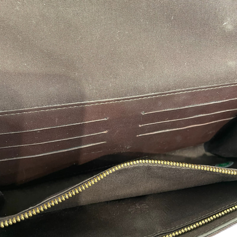 LOUIS VUITTON/Clutch Bag/Gold Hardwear