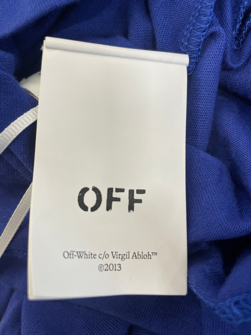 OFF-WHITE/T-Shirt/XXL/Cotton/BLU/