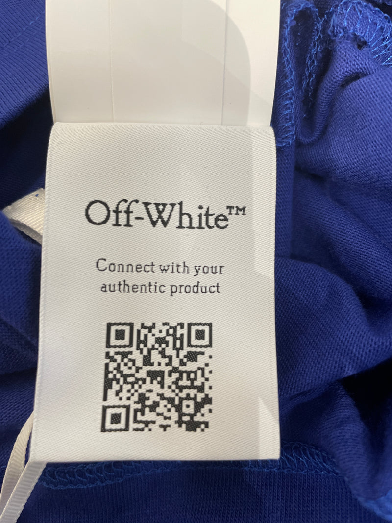 OFF-WHITE/T-Shirt/XXL/Cotton/BLU/