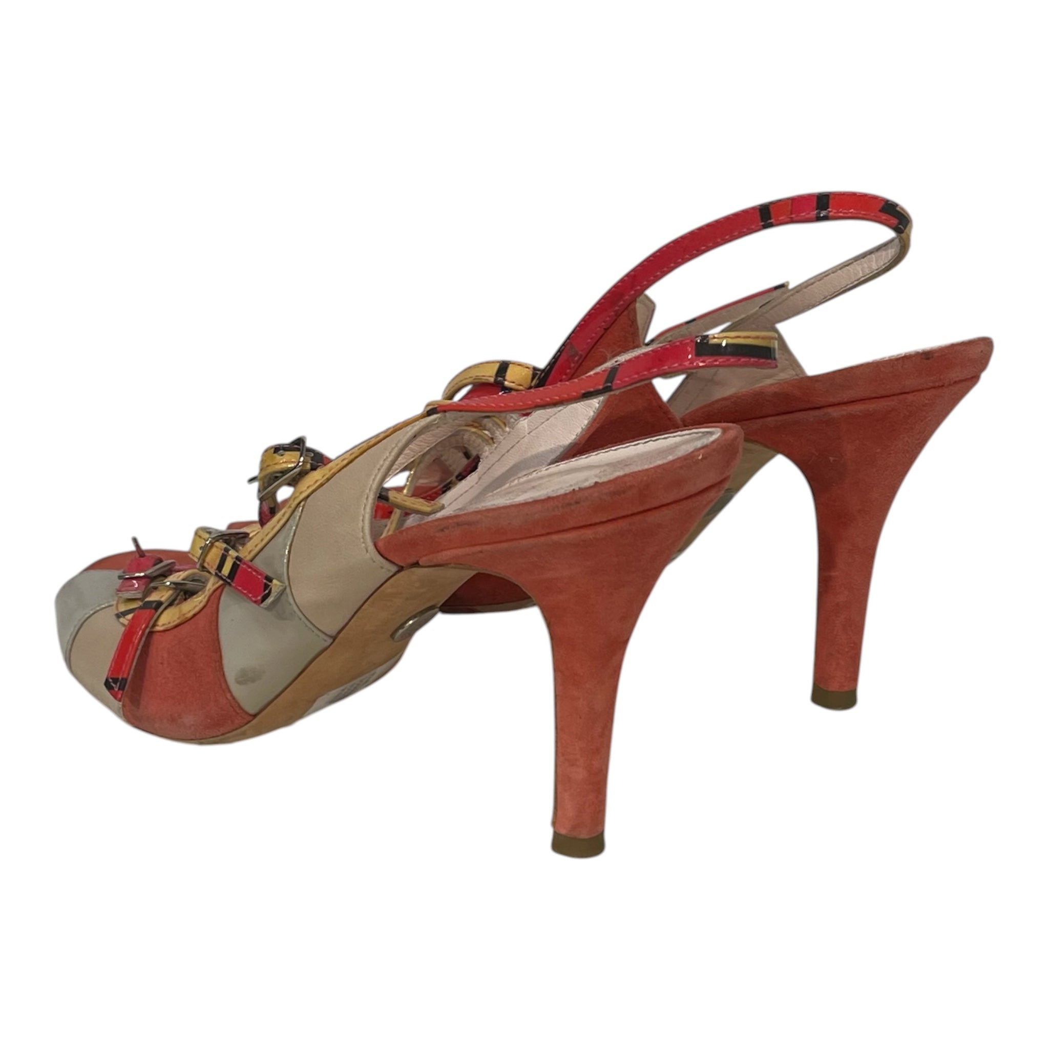EMILIO PUCCI///Heels/--/Plain/Polyester/RED//W [Designers] Essentials/ view 2