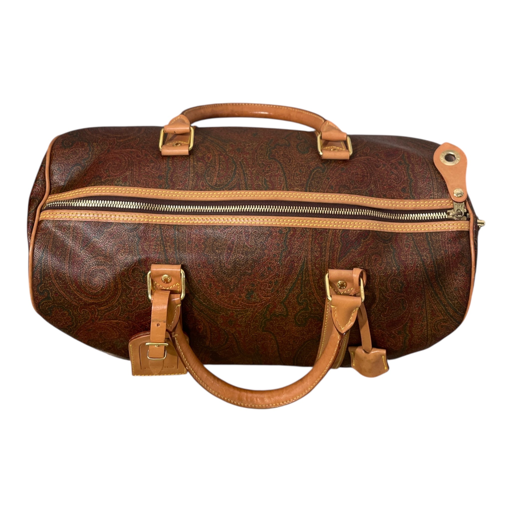ETRO/Hand Bag/L/All Over Print/Leather/BRW/BOSTON BAG view 4