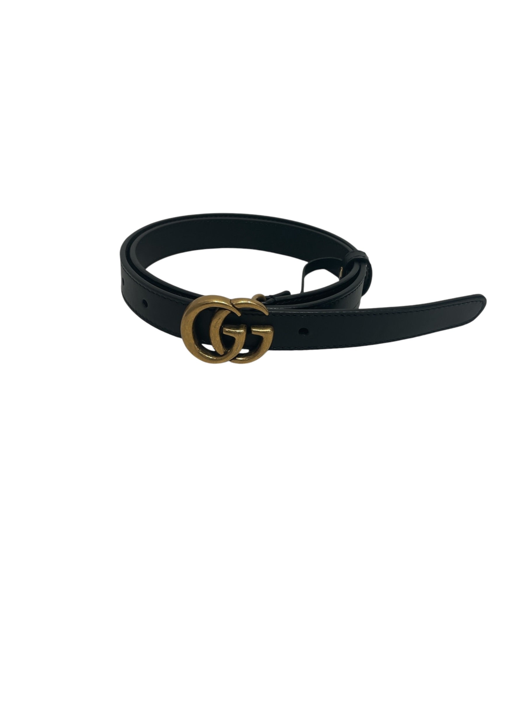 GUCCI/Belt/Leather/BLK/L's/GG SLIM view 1