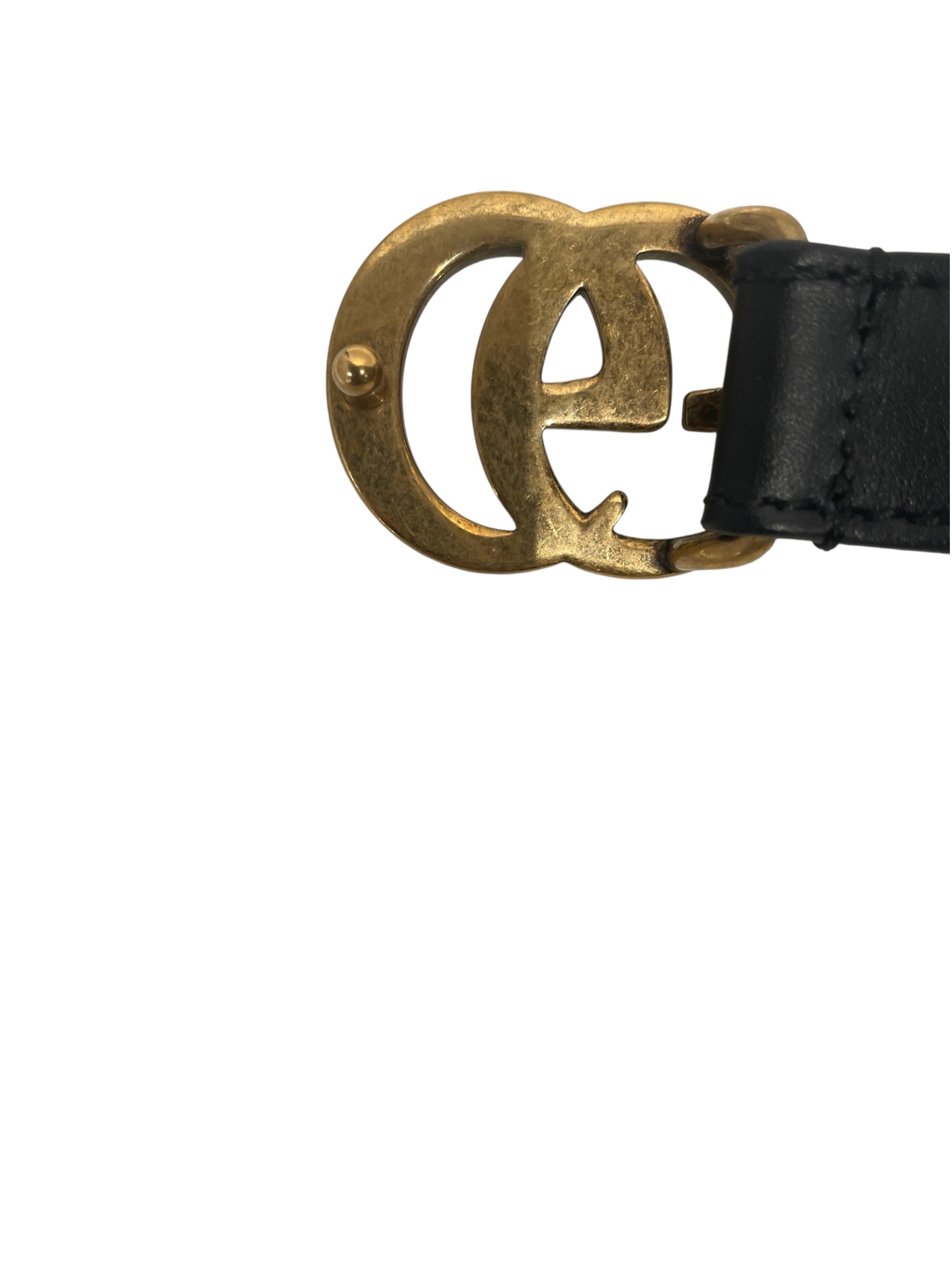 GUCCI/Belt/Leather/BLK/L's/GG SLIM view 3