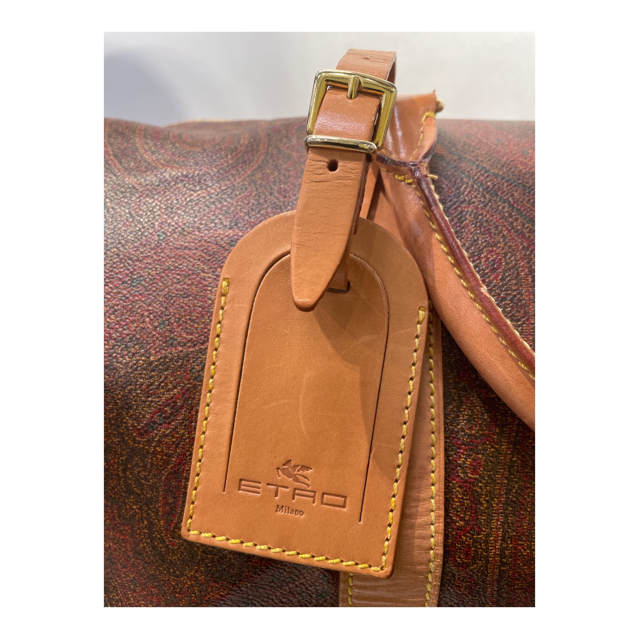 ETRO/Hand Bag/L/All Over Print/Leather/BRW/BOSTON BAG view 7