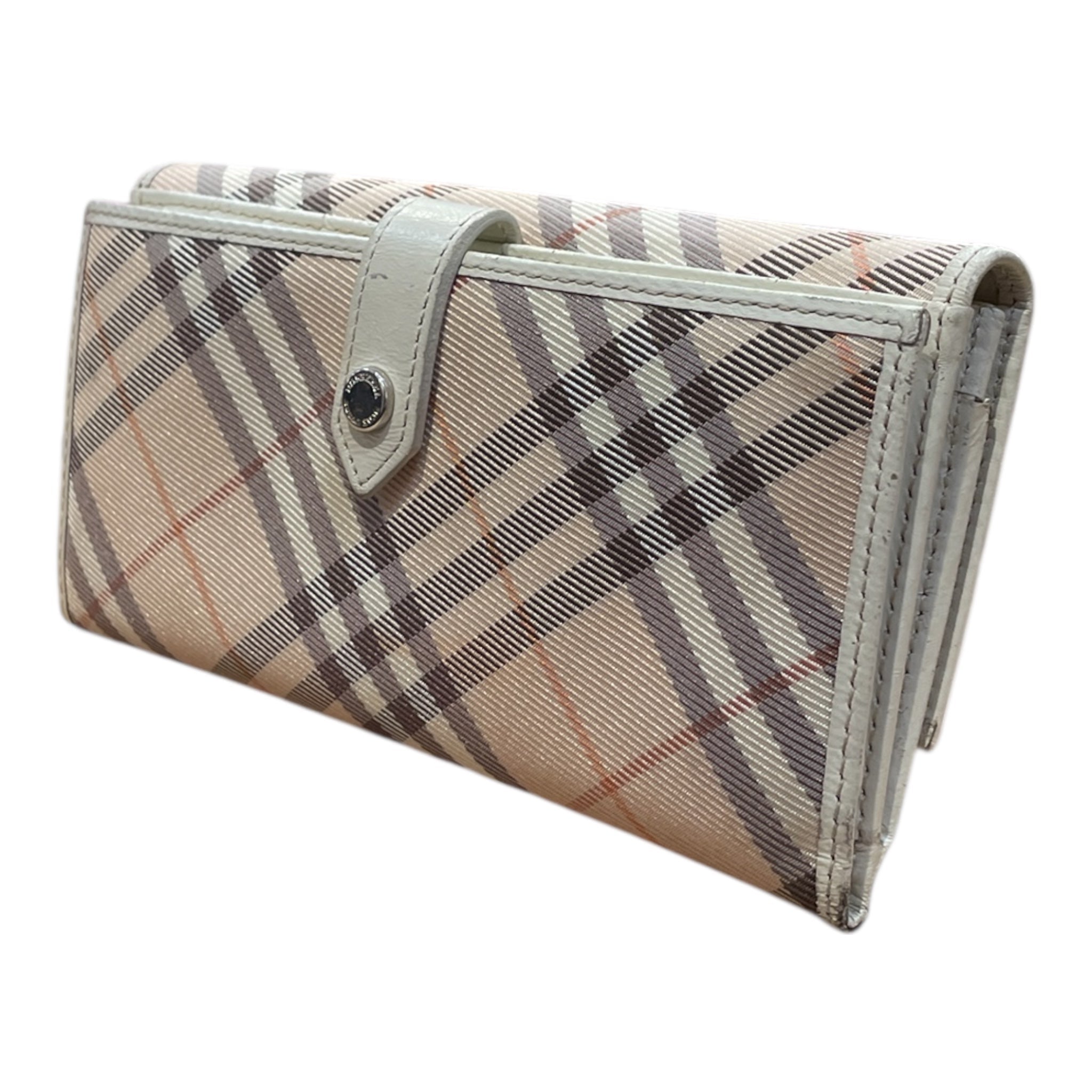 BURBERRY BLUE LABEL/Long Wallet/Plaid/CRM/BURBERRY BLUE LABEL WALLET view 2