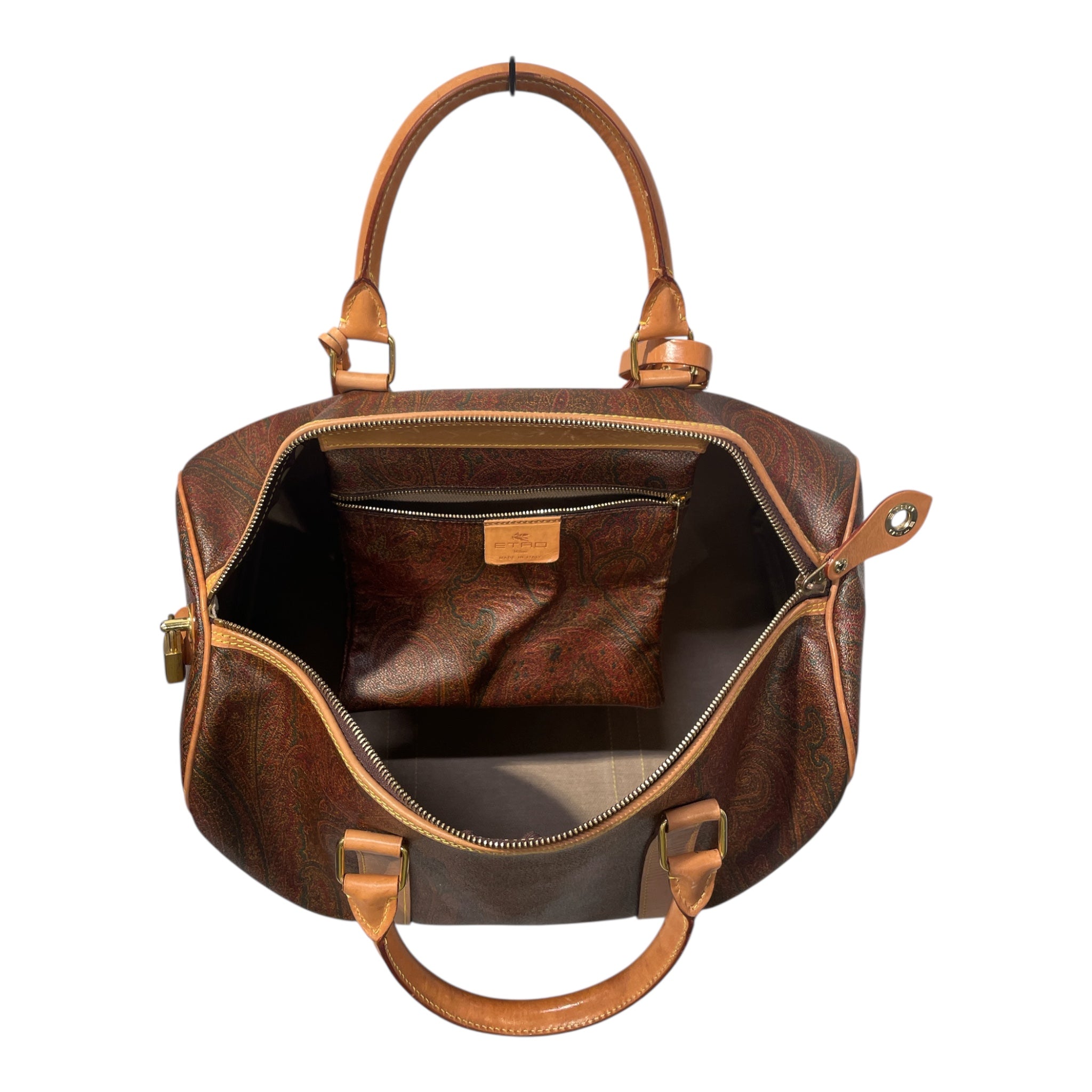 ETRO/Hand Bag/L/All Over Print/Leather/BRW/BOSTON BAG view 9