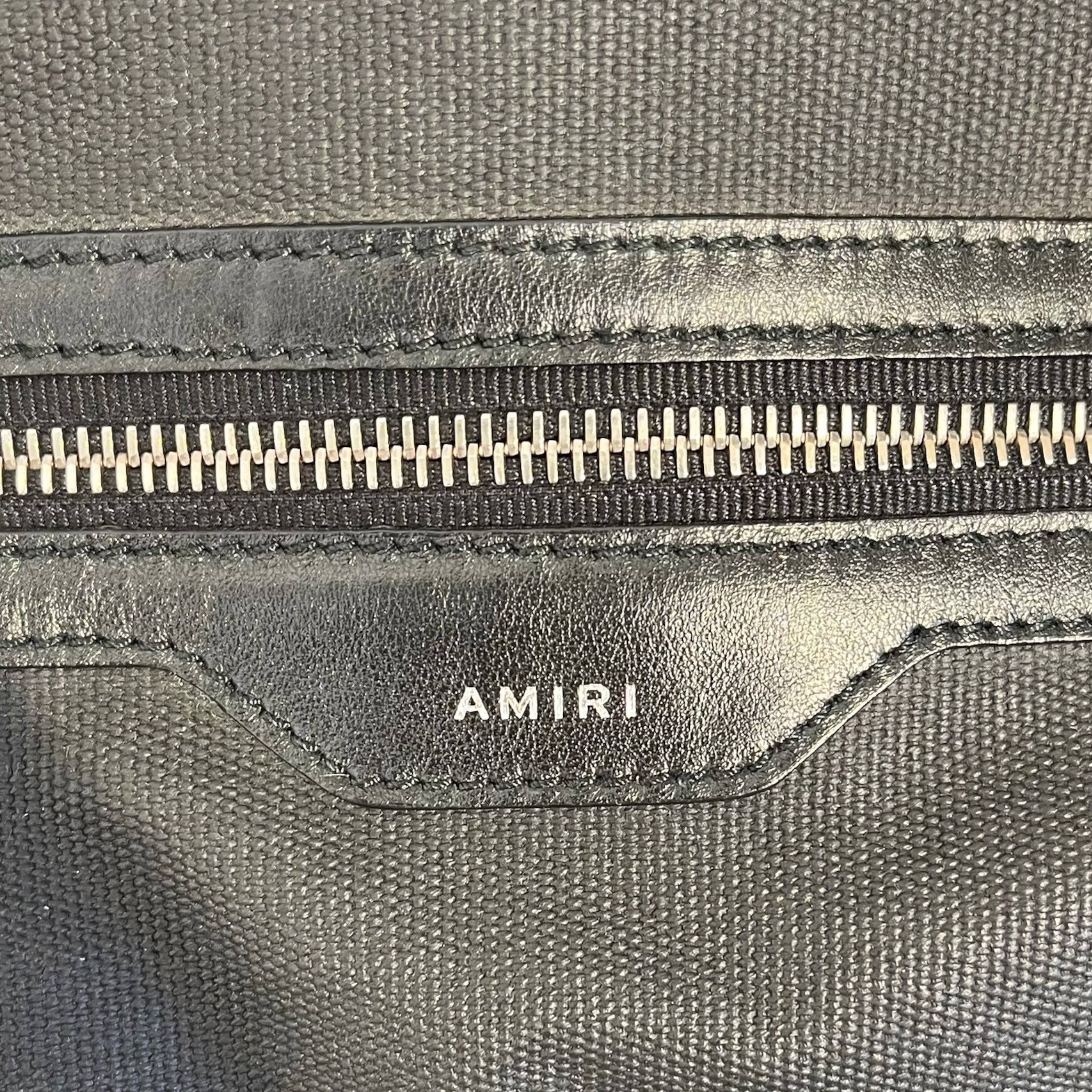 AMIRI/Fanny Pack/Paisley/BLK/canvas bum bag view 3