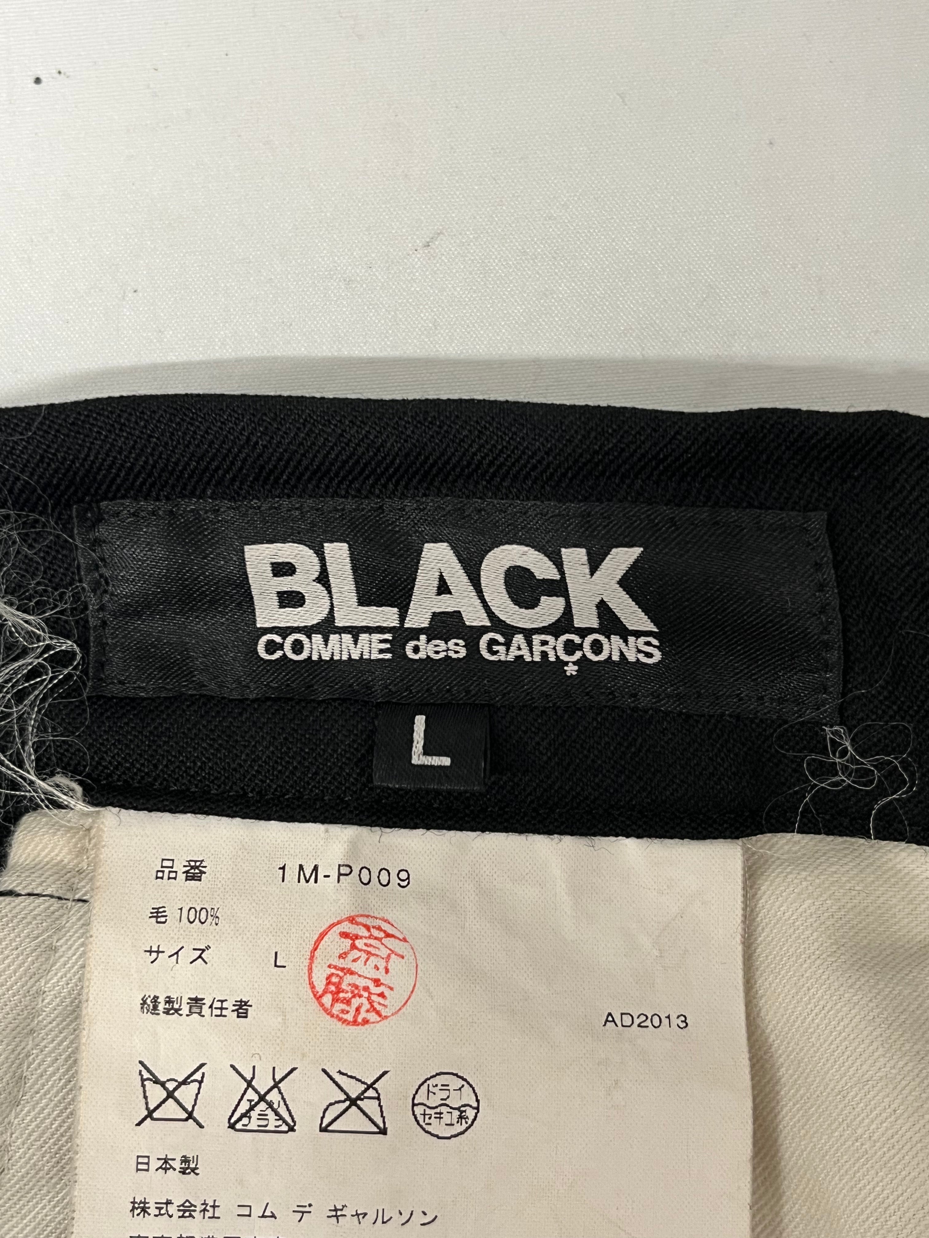 BLACK COMME des GARCONS/Shorts/L/Cotton/BLK/ view 3