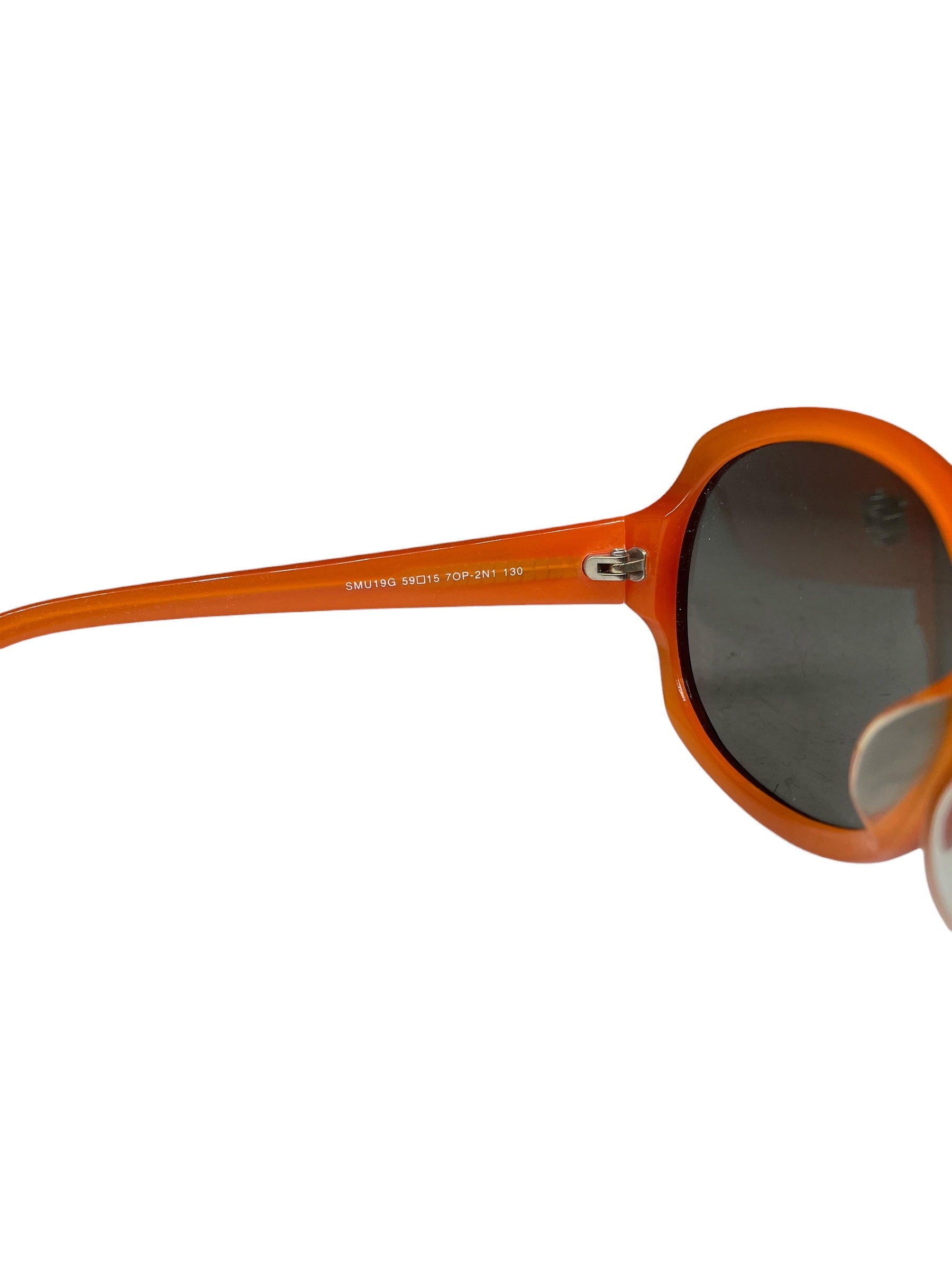 MIU MIU/Sunglasses/Plastic/ORN/CIRCLE LENS view 4