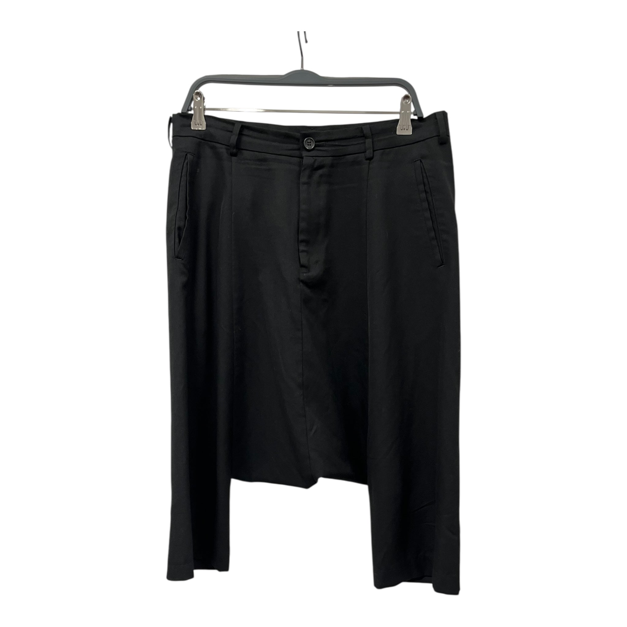 BLACK COMME des GARCONS/Shorts/L/Cotton/BLK/ view 1