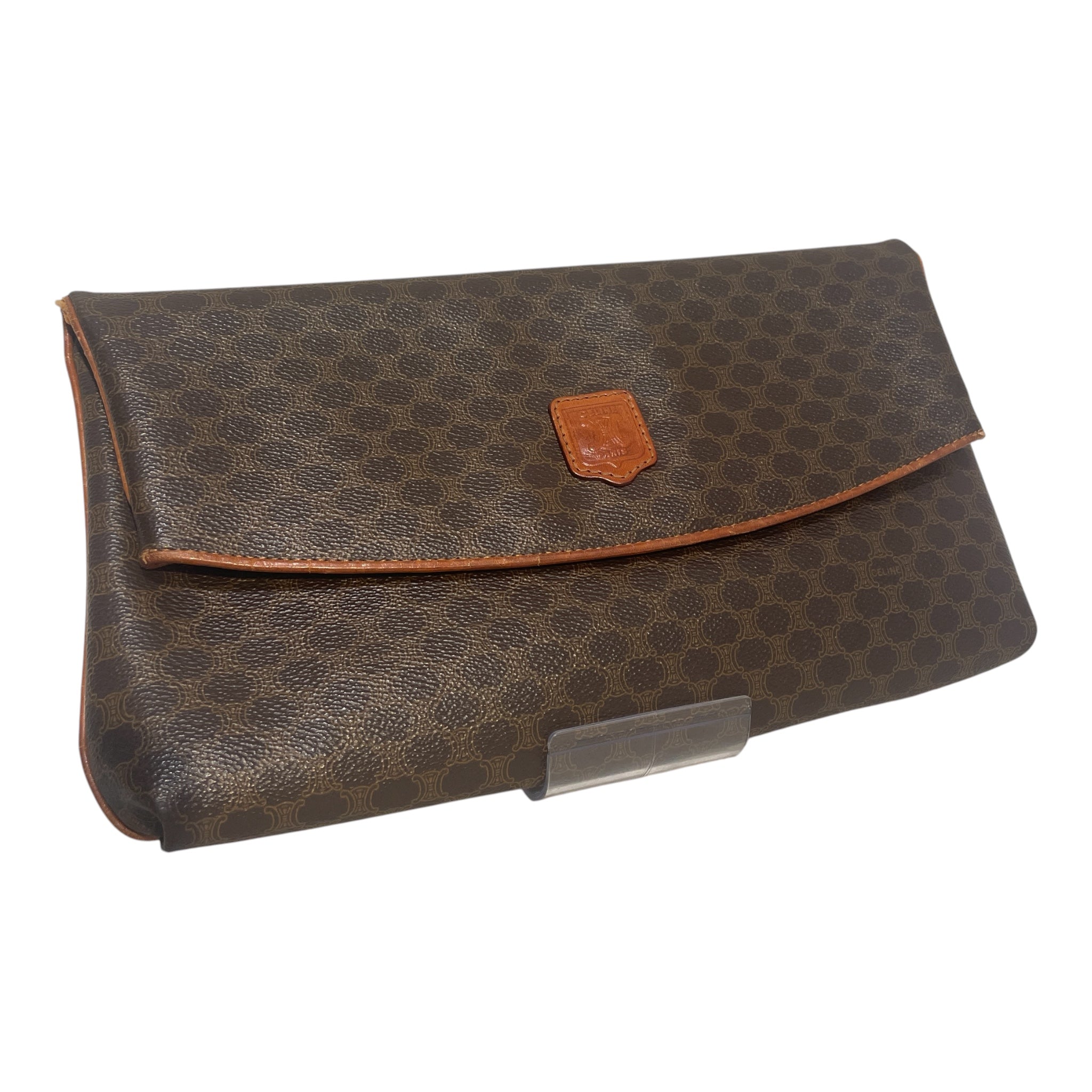 CELINE/Clutch Bag/Monogram/Leather/BRW/Celine Clutch Bag view 1