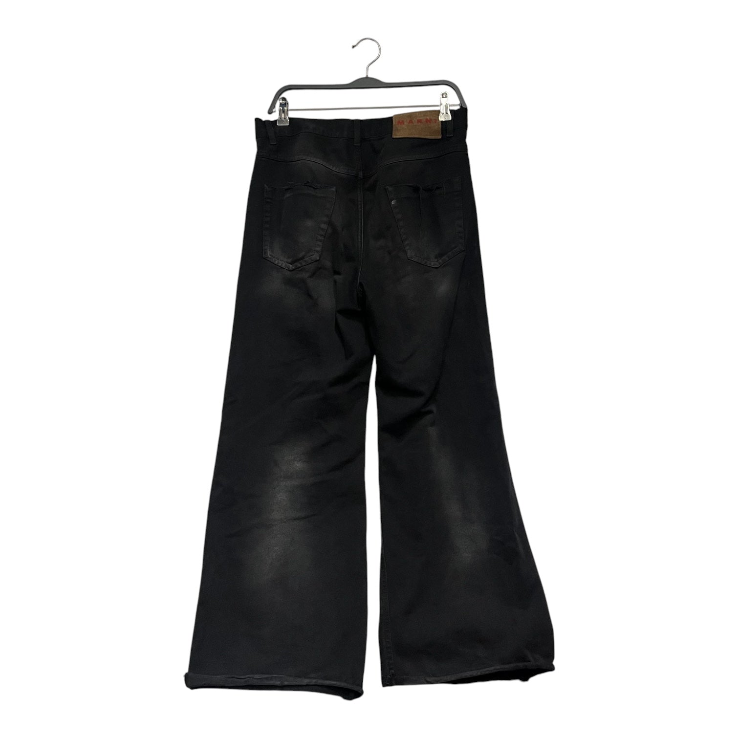MARNI/Straight Pants/29/Cotton/BLK/ view 2