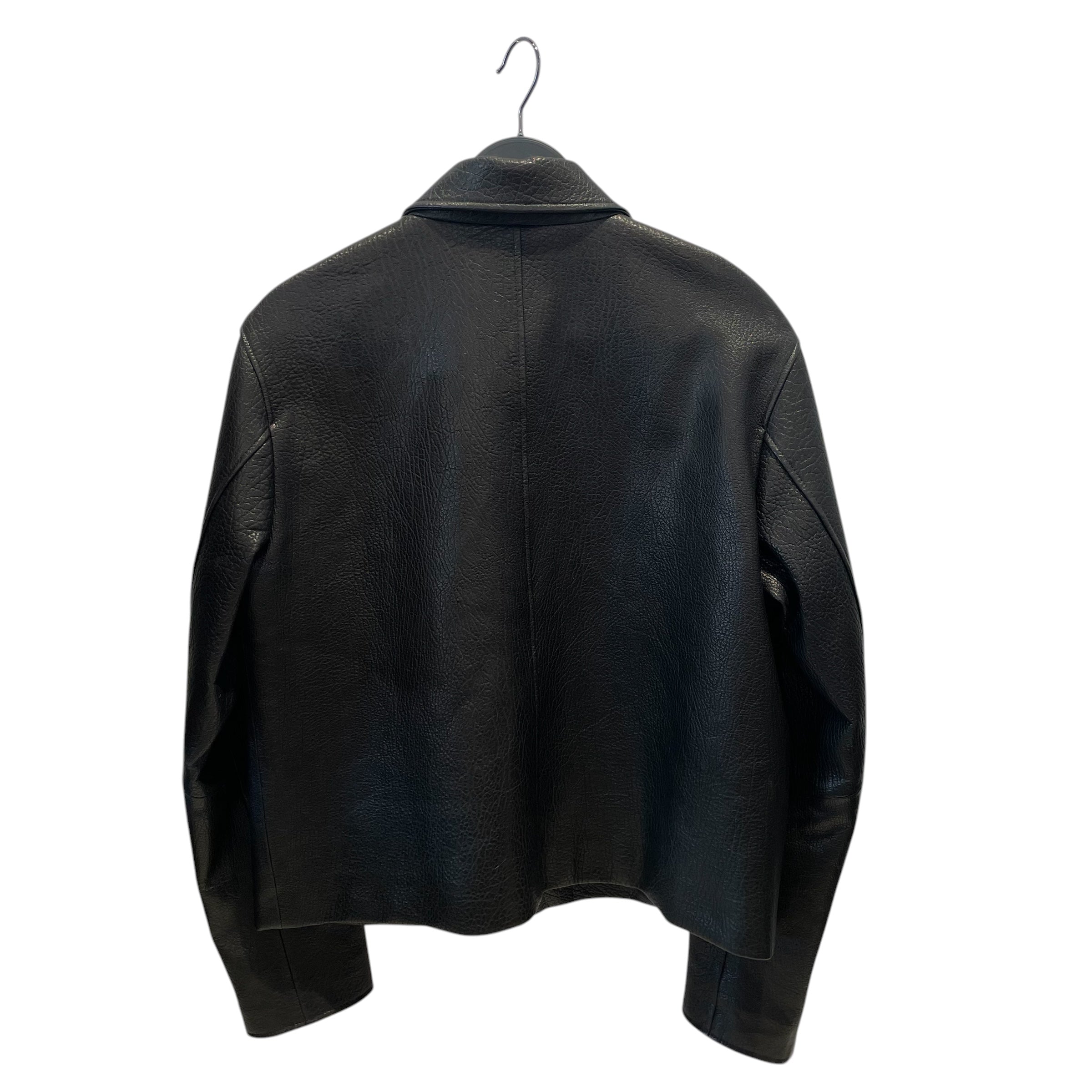 PEARLED IVORY/Leather Jkt/L/Leather/BLK/ view 5