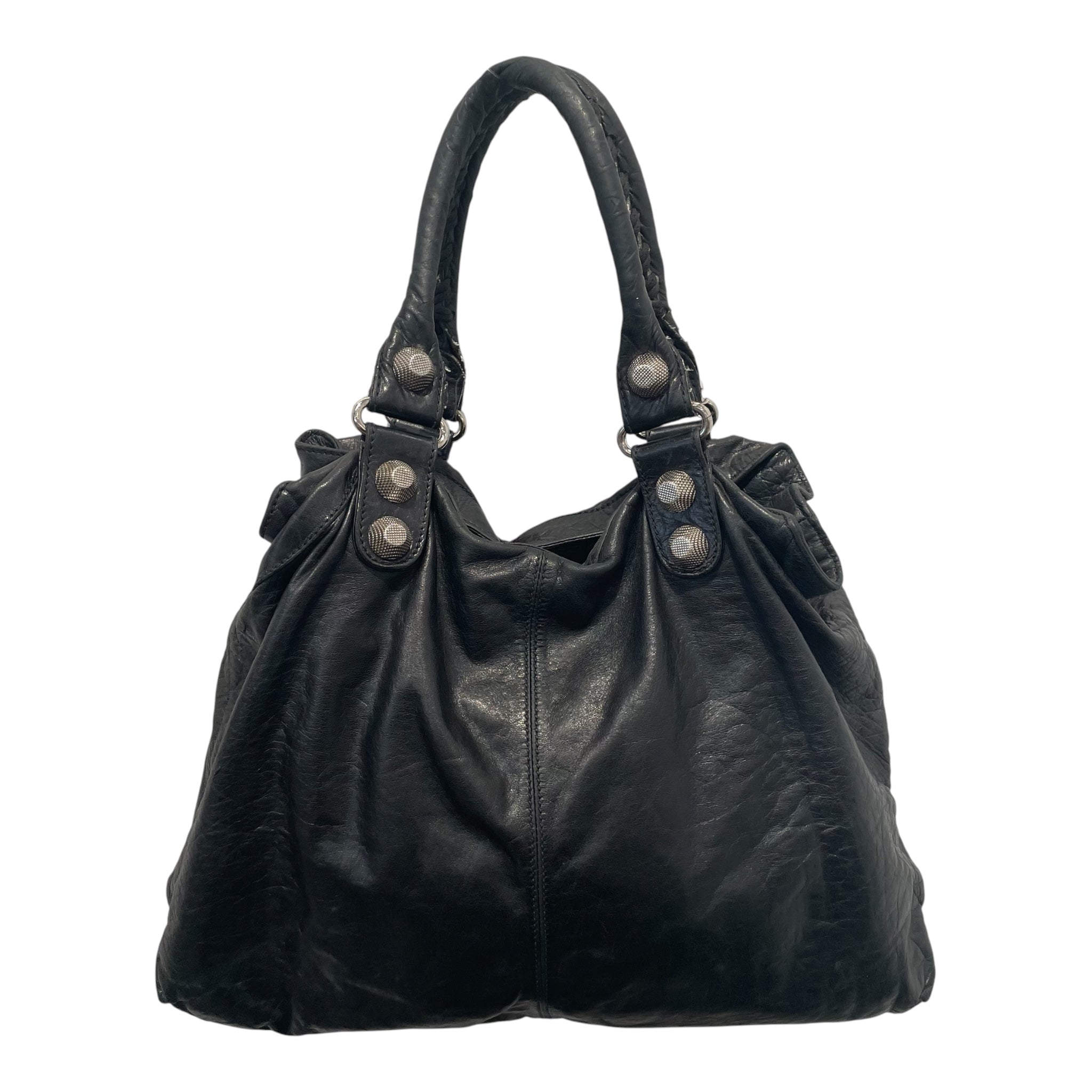BALENCIAGA/Bag/Leather/BLK/CITY HANDBAG 21SILVR view 2