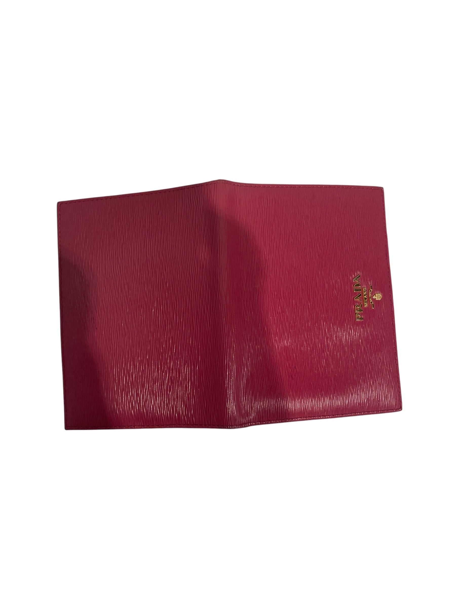 PRADA/Bifold Wallet/Leather/PNK/L's/EPI LEATHER WALLET view 3