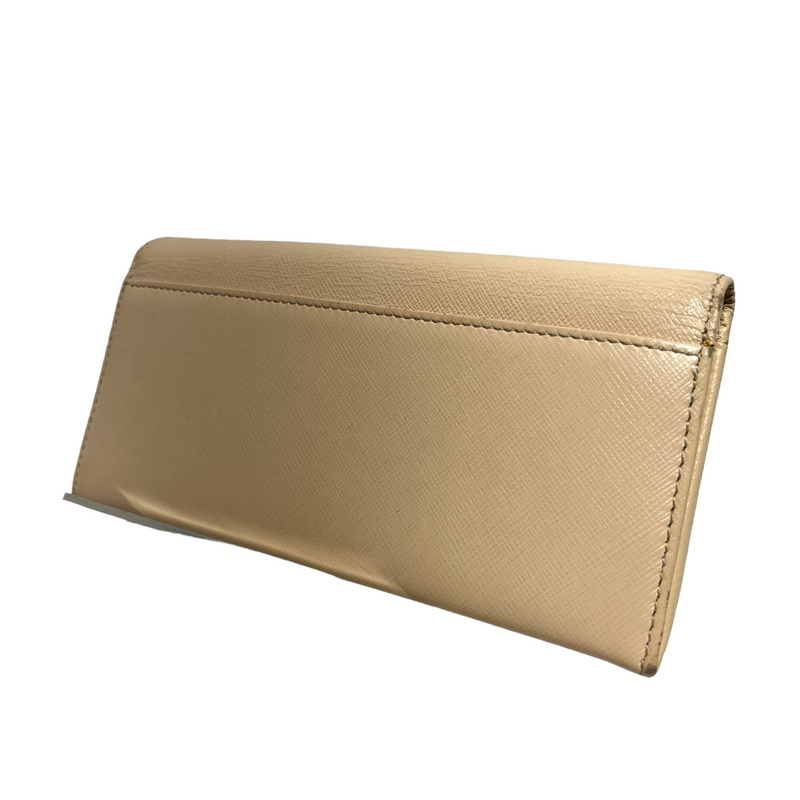 Salvatore Ferragamo/Long Wallet/Leather/WHT/