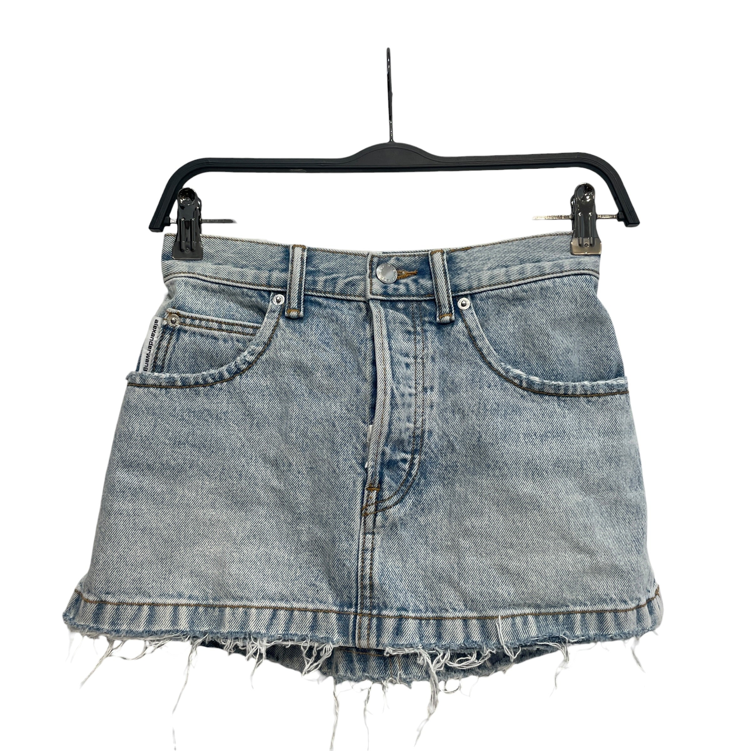 Alexander Wang/Skirt/24/Denim/BLU/Denim Skirt view 1