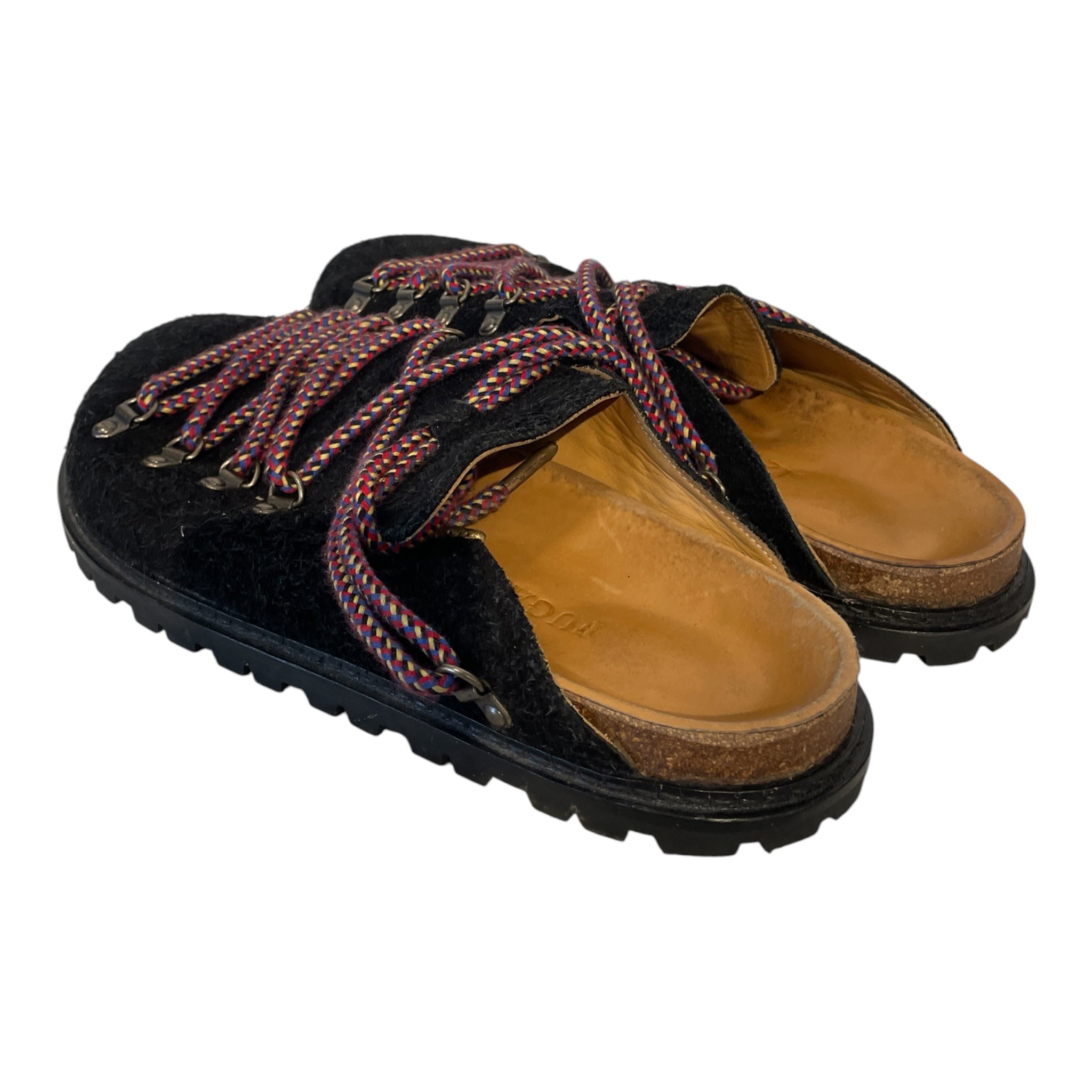 FUGAZI/Sandals/US 11/Suede/BLK/TIBET MULE view 2