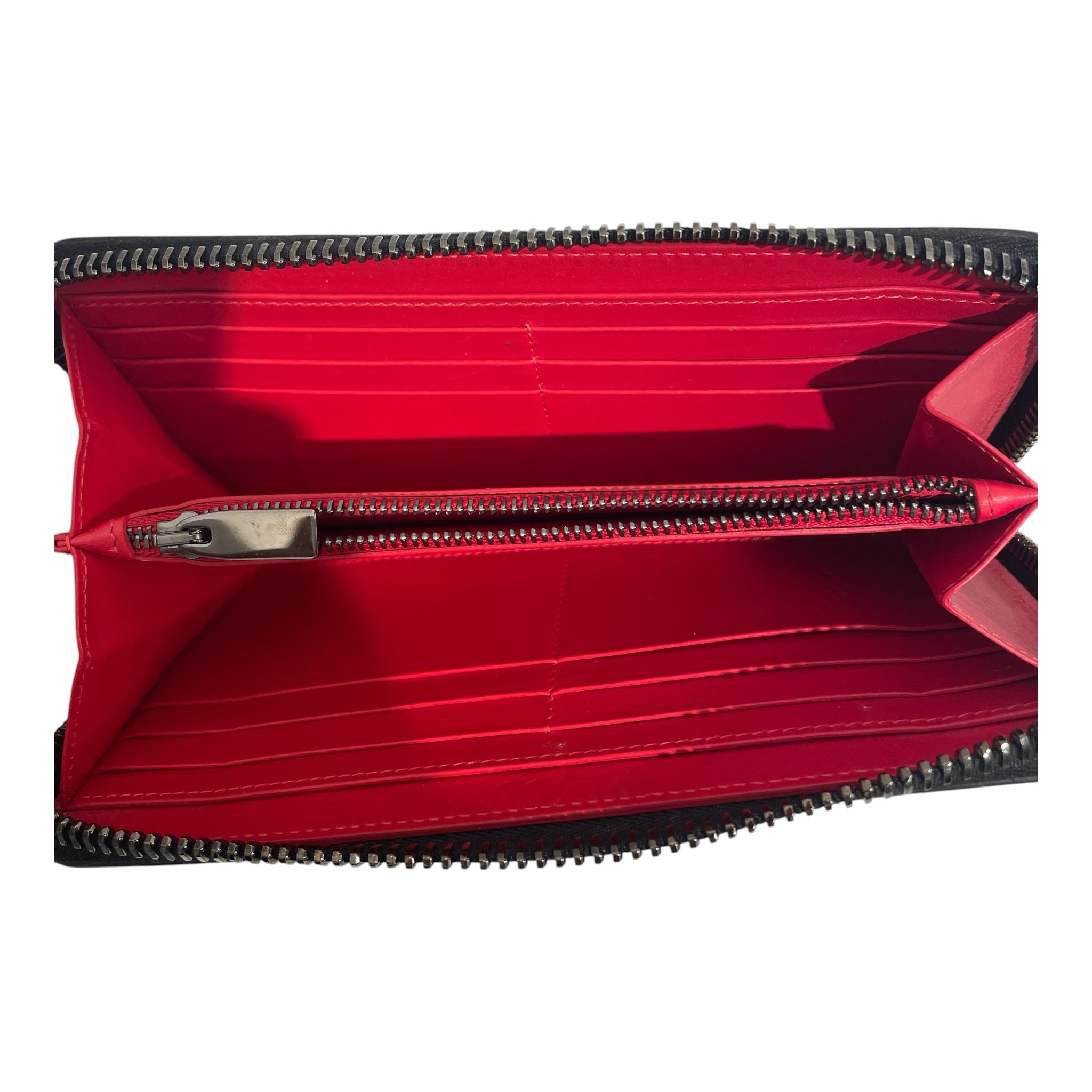 Christian Louboutin/Long Wallet/All Over Print/Leather/BLK/L's/studded view 3
