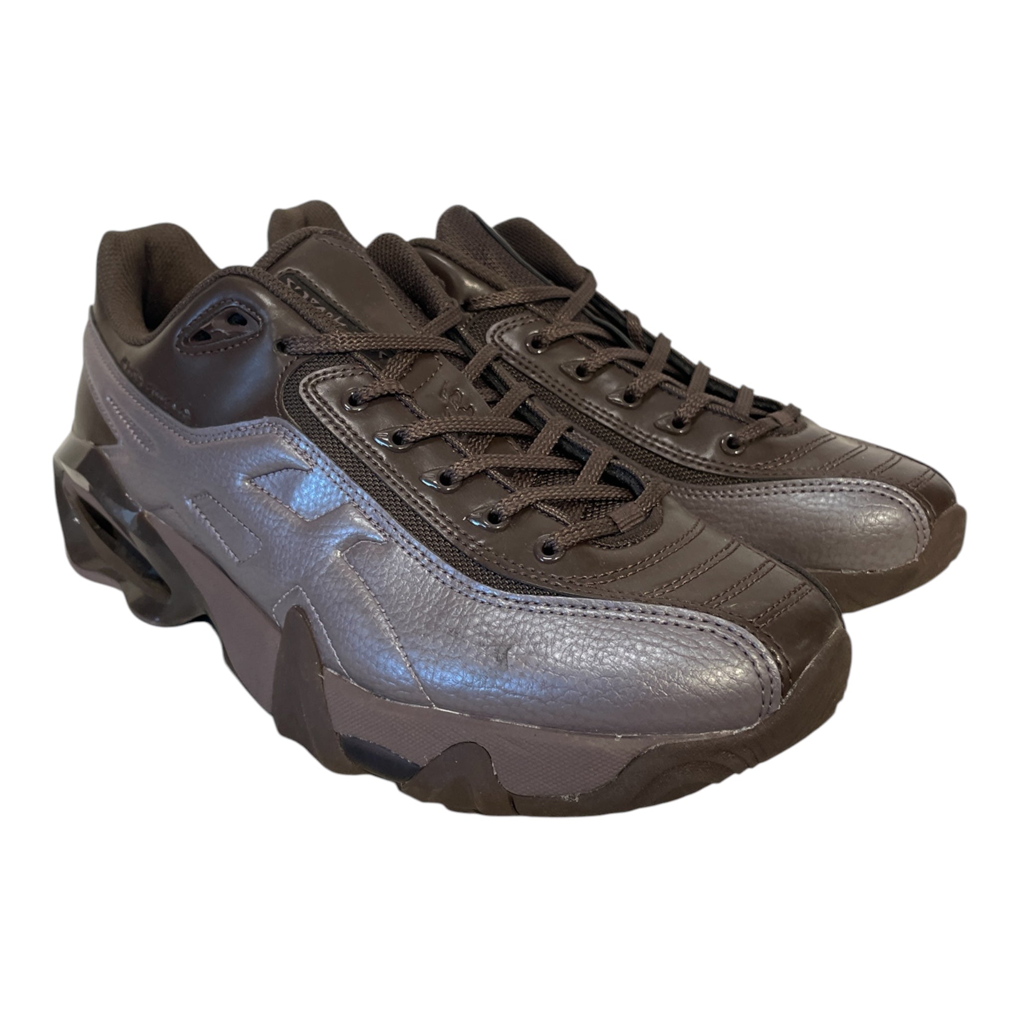 Kiko Kostadinov/ASICS/Low-Sneakers/US 9/Leather/BRW/NOVALIS GEL-TEREMOA view 1