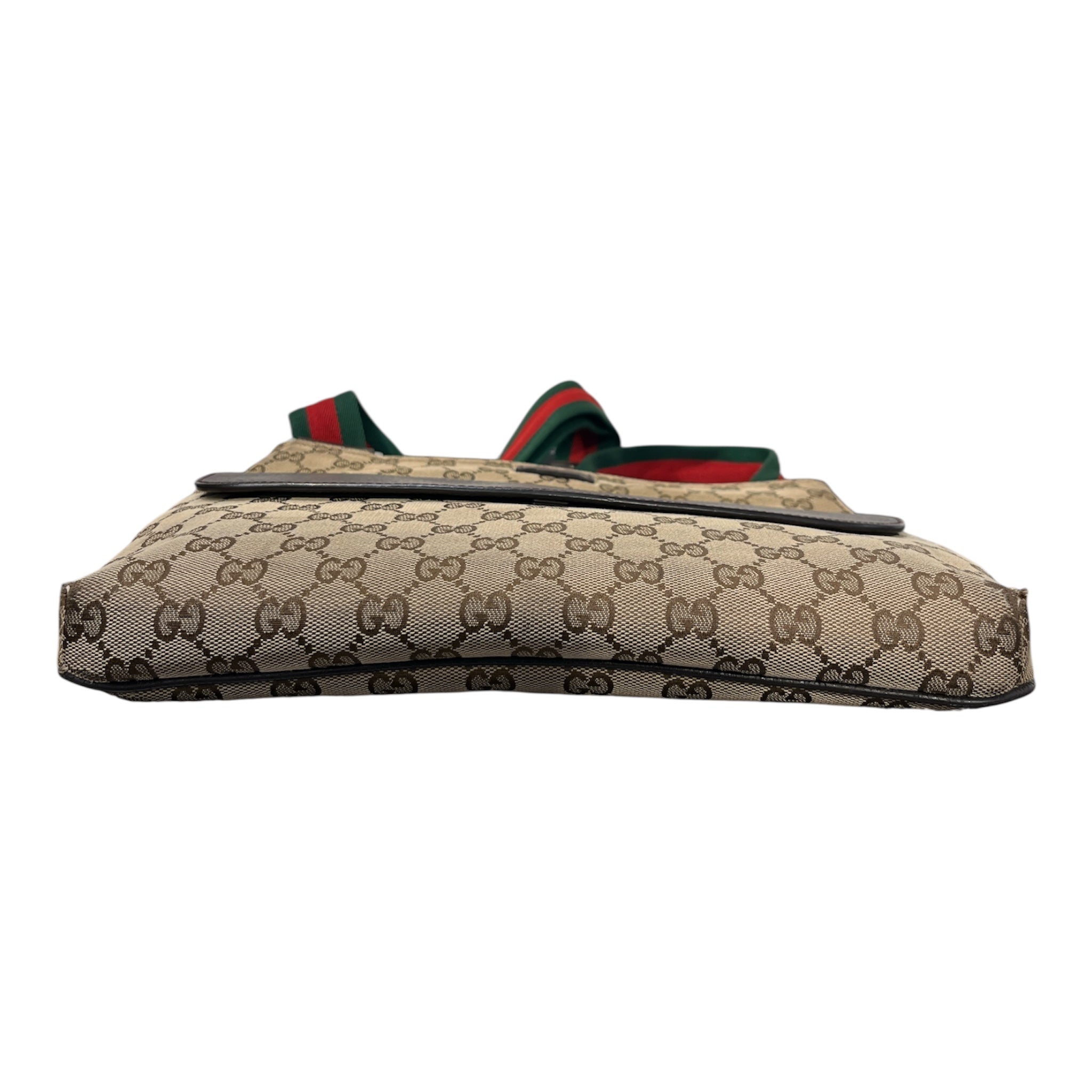 GUCCI/Cross Body Bag/Monogram/KHK/CANVAS SHOULDER BAG 256100 view 5