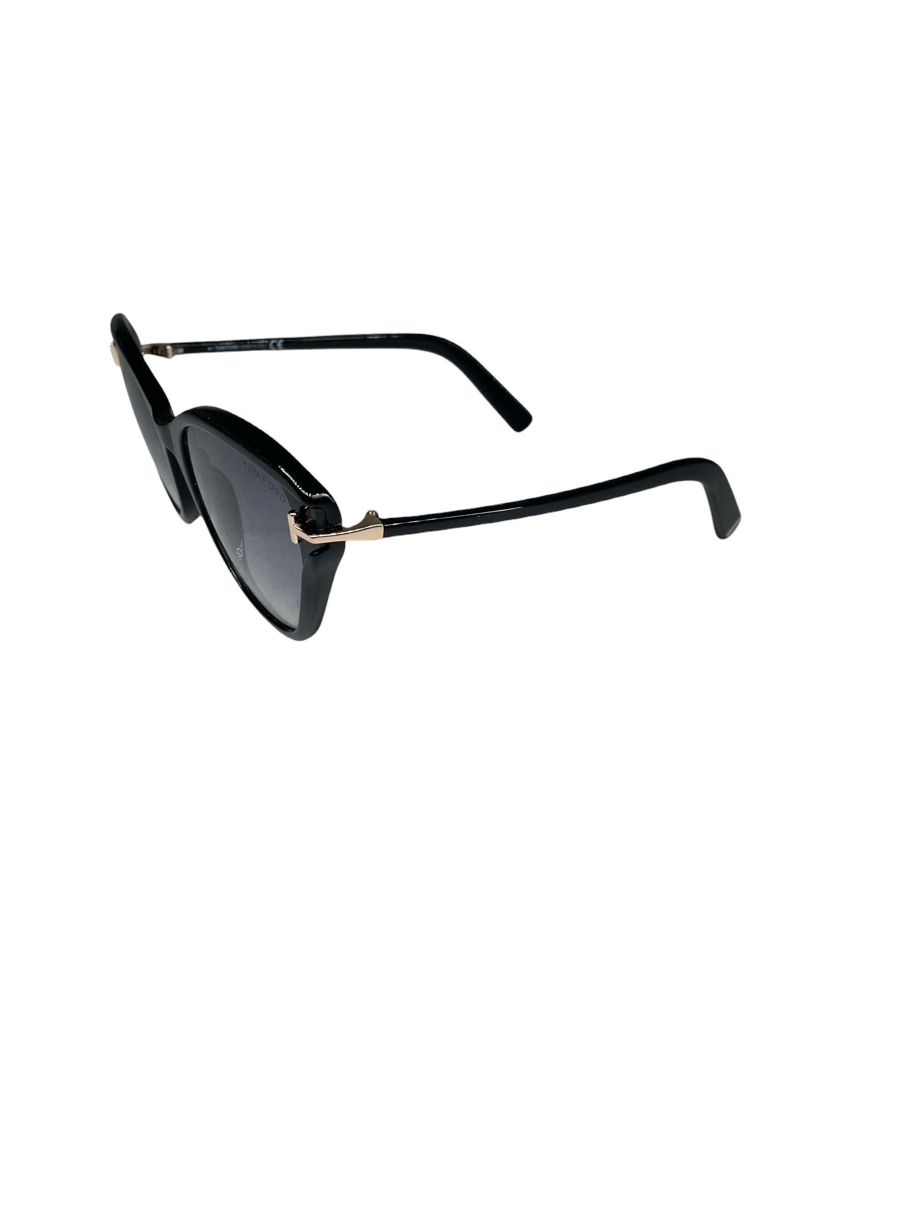 TOM FORD/Sunglasses/Celluloid/BLK/LEIGH TF 850 ROSE GOLD view 3